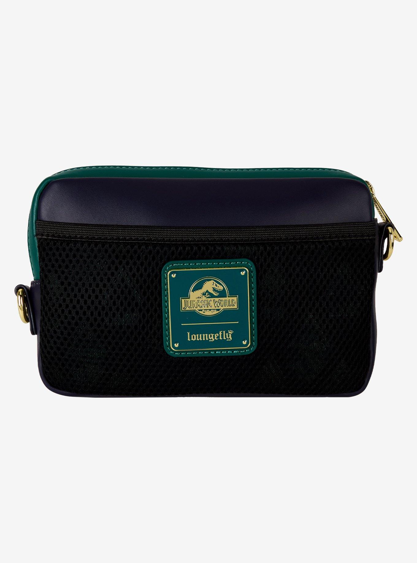 Loungefly Jurassic World Dinosaur Scene Crossbody Bag with Coin Purse, , alternate