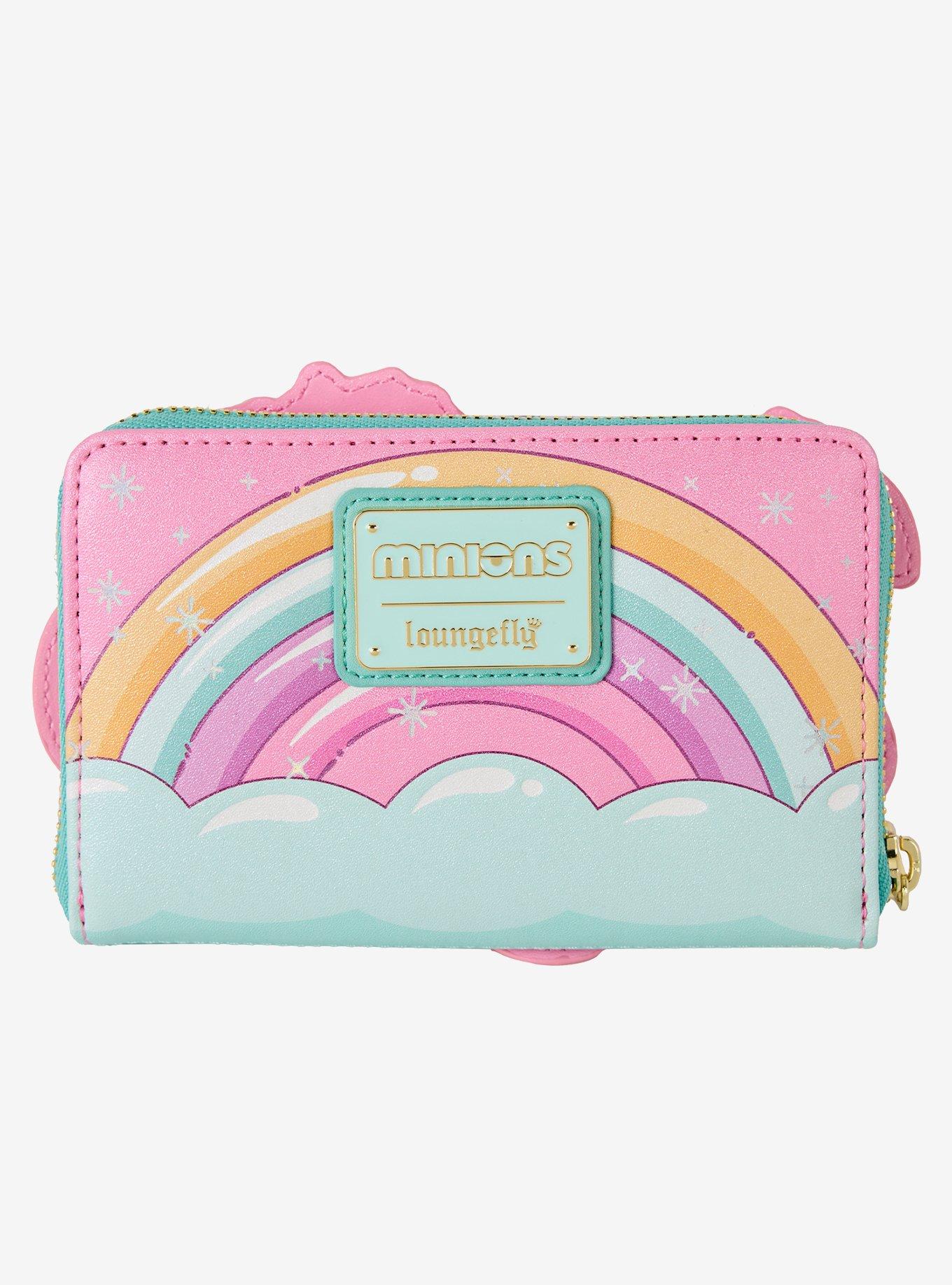 Loungefly Minions Fluffy Unicorn Zip Wallet, , hi-res