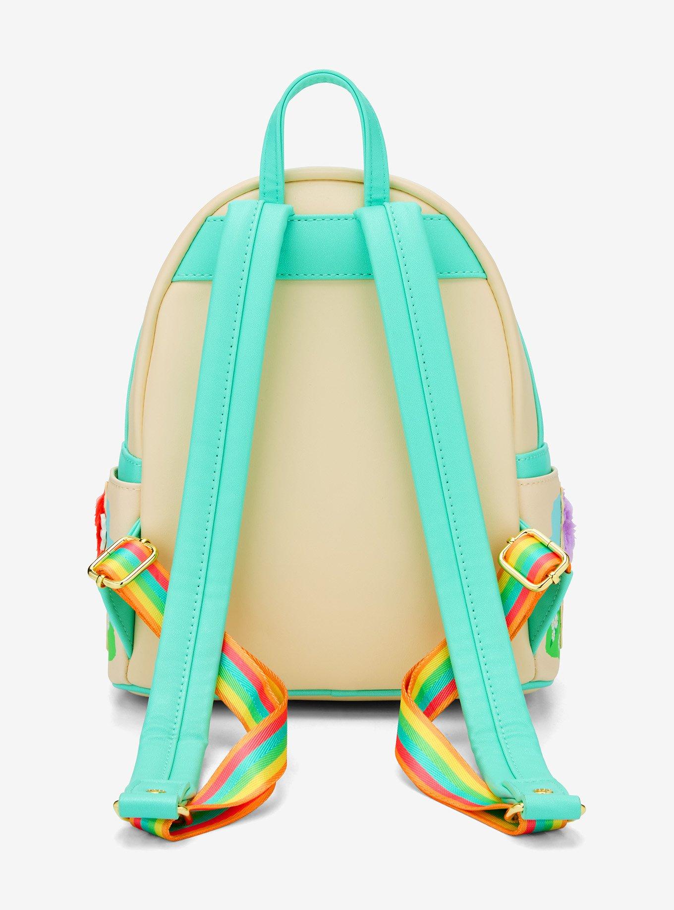 Loungefly Good Luck Trolls Rainbow Trolls Mini Backpack, , alternate