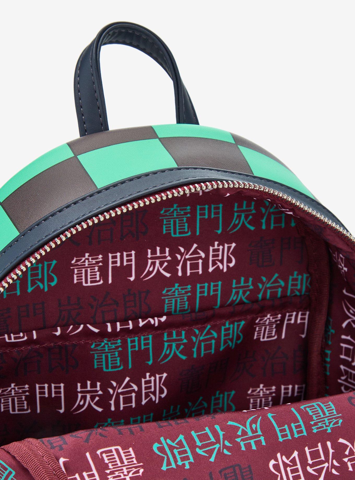 Loungefly Demon Slayer: Kimetsu no Yaiba Tanjiro Figural Mini Backpack, , alternate