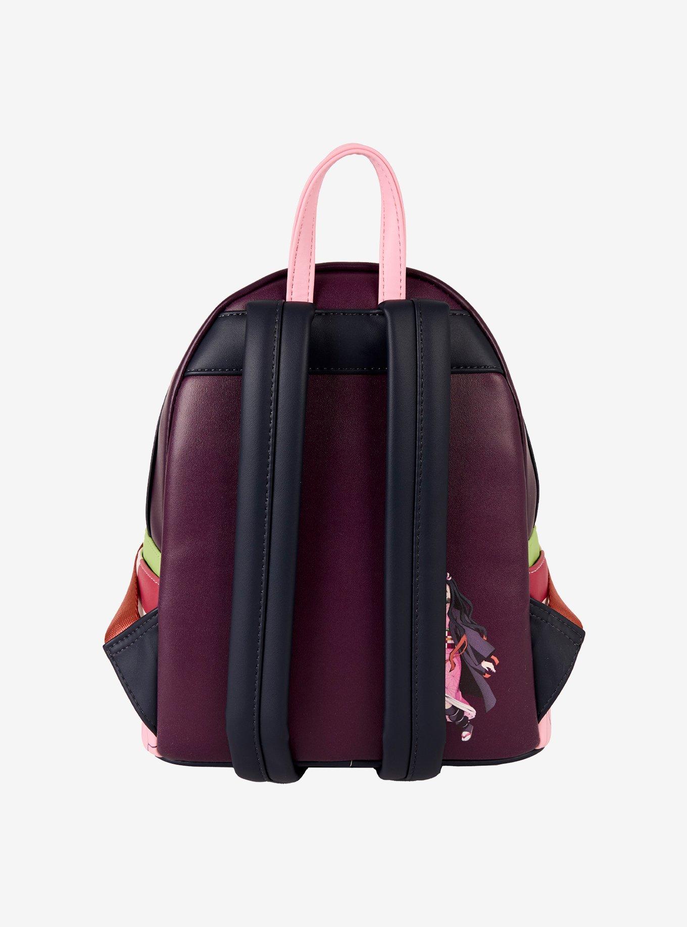 Loungefly Demon Slayer: Kimetsu no Yaiba Nezuko Kamado Figural Mini Backpack, , alternate