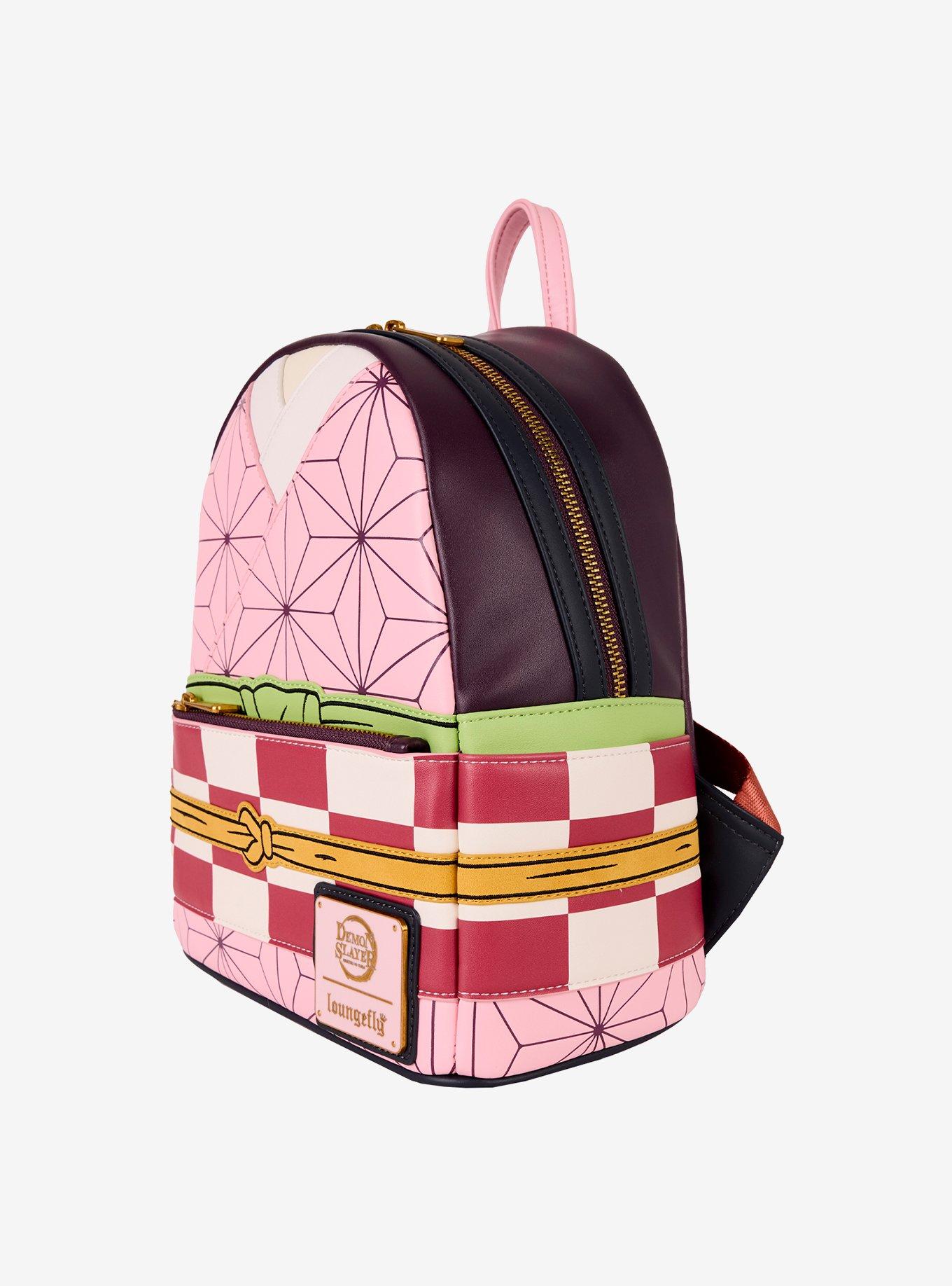 Loungefly Demon Slayer: Kimetsu no Yaiba Nezuko Kamado Figural Mini Backpack, , alternate