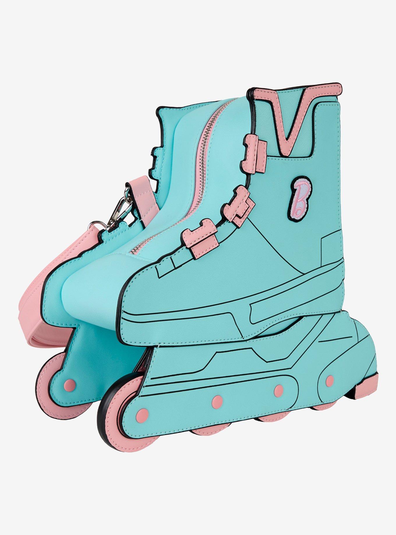 Loungefly Barbie Rollerblade Figural Crossbody Bag, , alternate