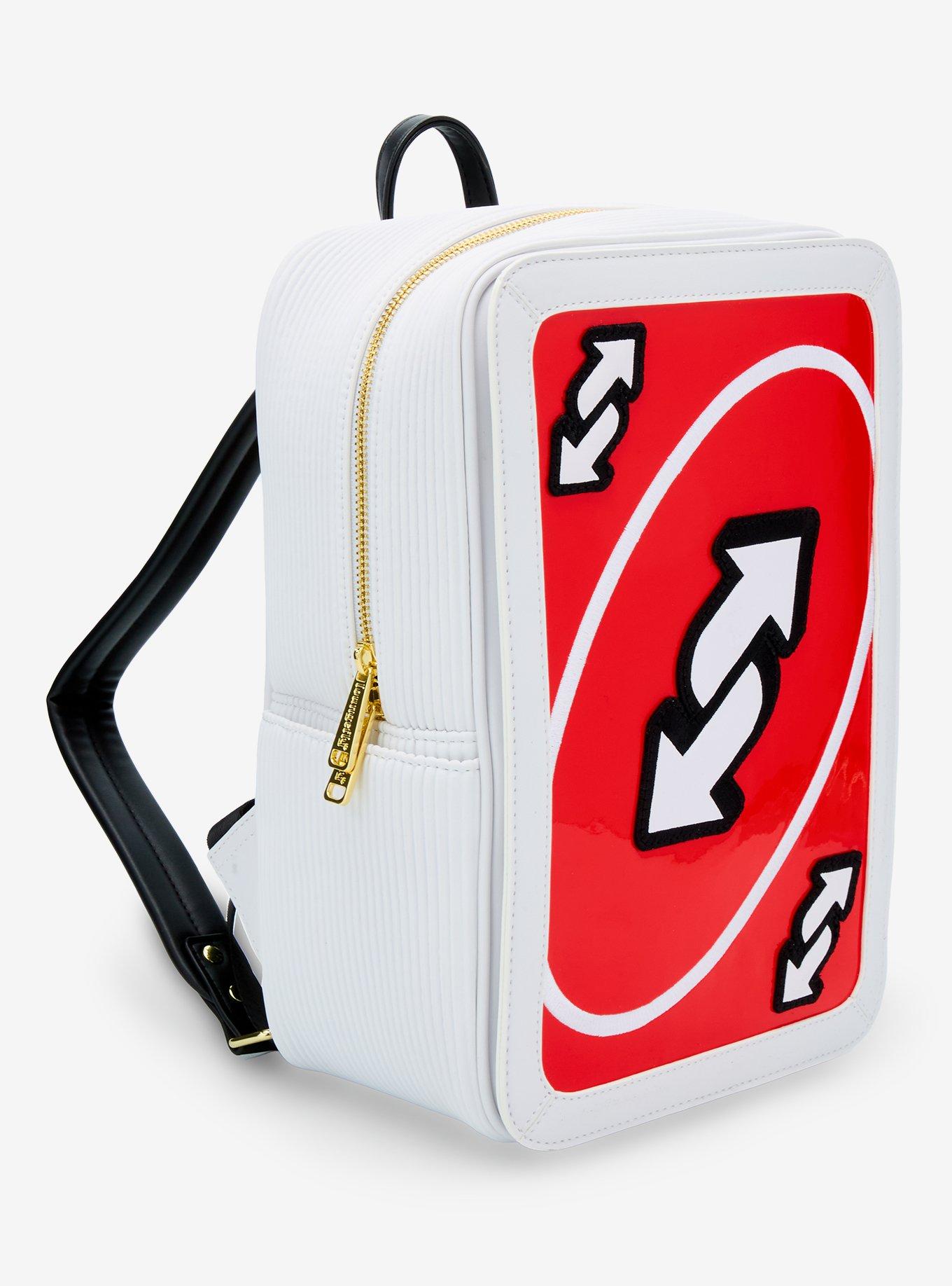 Loungefly Uno Red Reverse Card Figural Mini Backpack, , alternate