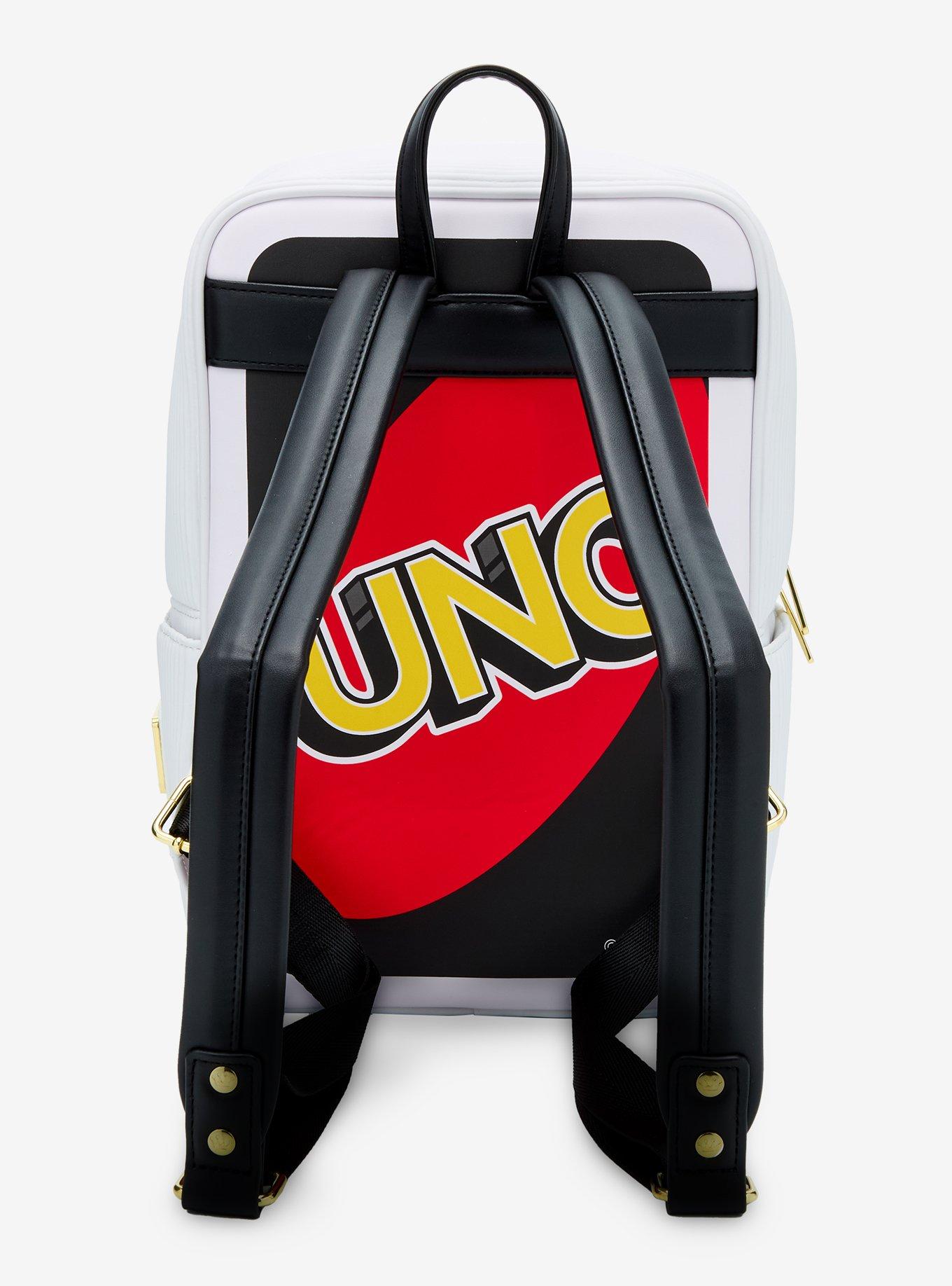 Loungefly Uno Red Reverse Card Figural Mini Backpack, , alternate