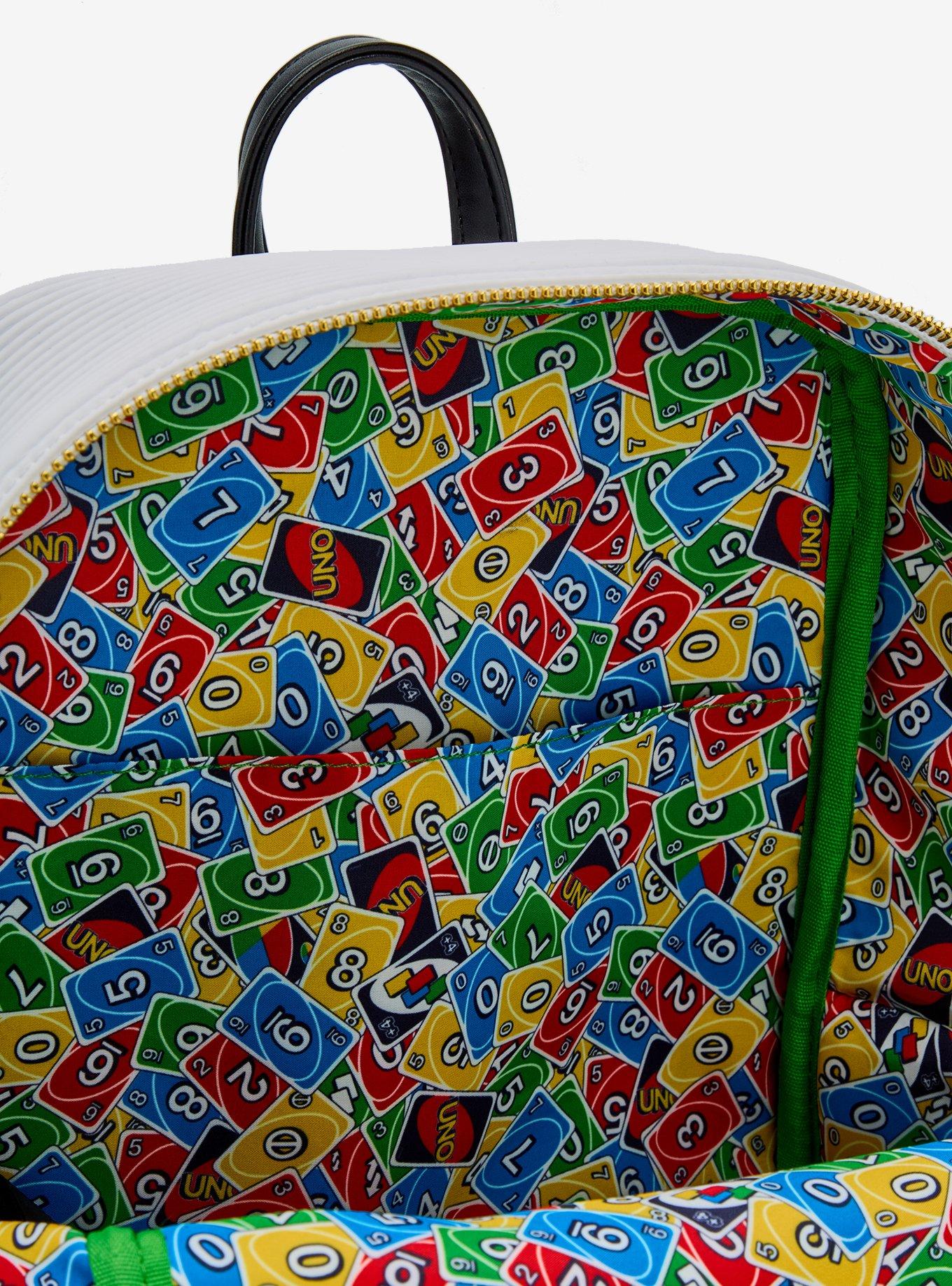 Loungefly Uno Red Reverse Card Figural Mini Backpack, , alternate