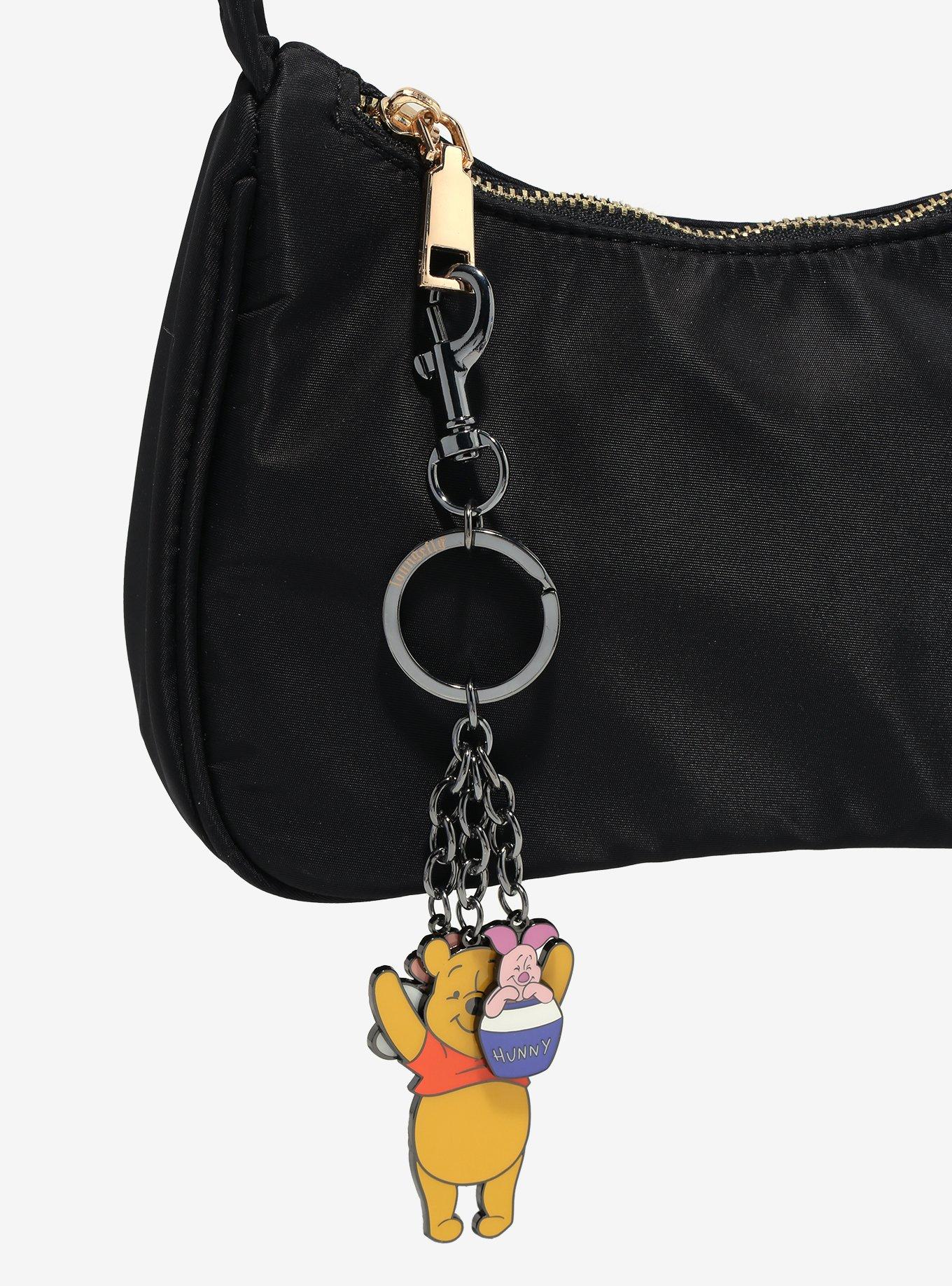 Loungefly Disney Winnie the Pooh Piglet & Pooh Bear Multi Charm Keycharm &mdash; BoxLunch Exclusive, , alternate