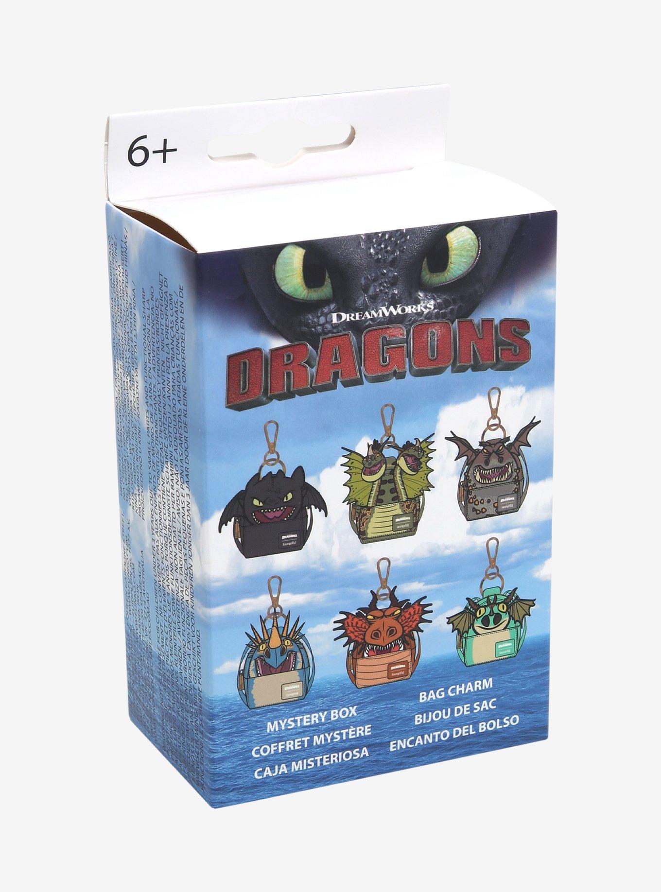 Loungefly DreamWorks How to Train Your Dragon Dragons Blind Box Mini Backpack Keychain, , alternate