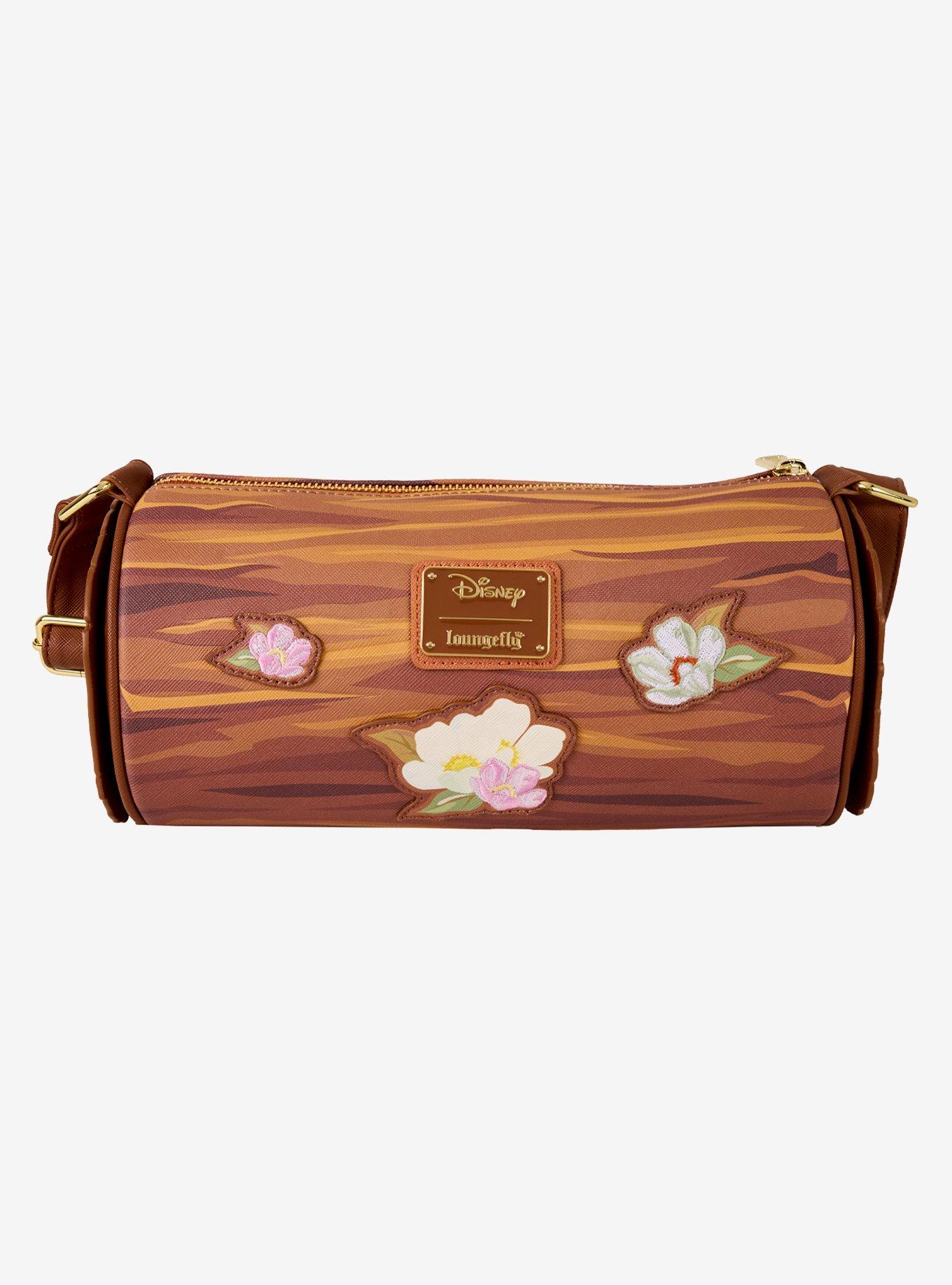 Loungefly Disney The Fox And The Hound Floral Log Figural Crossbody Bag, , hi-res
