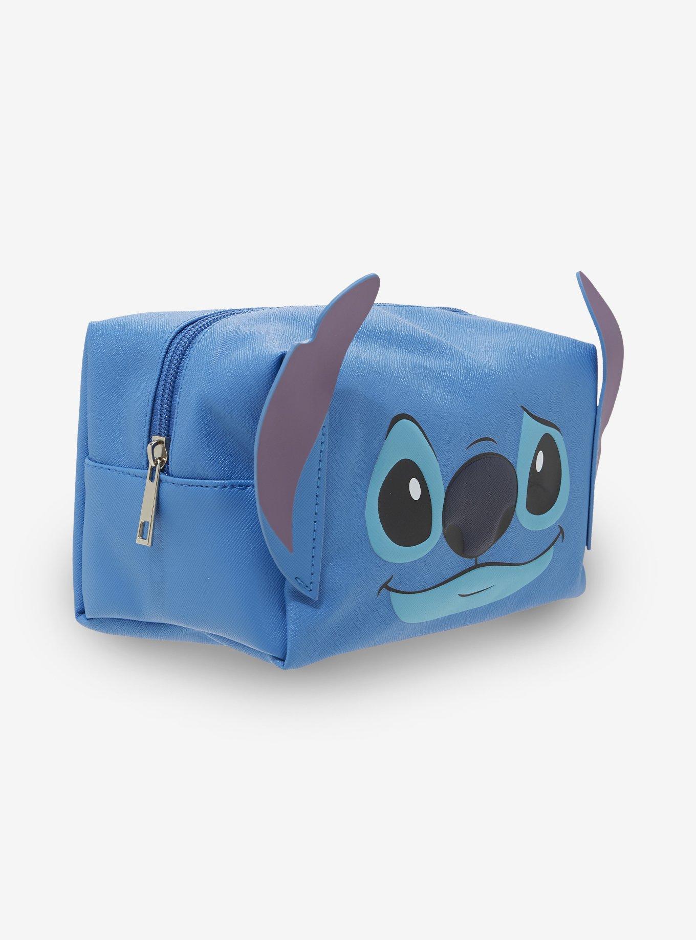 Disney Lilo & Stitch Figural Stitch Cosmetic Bag, , hi-res