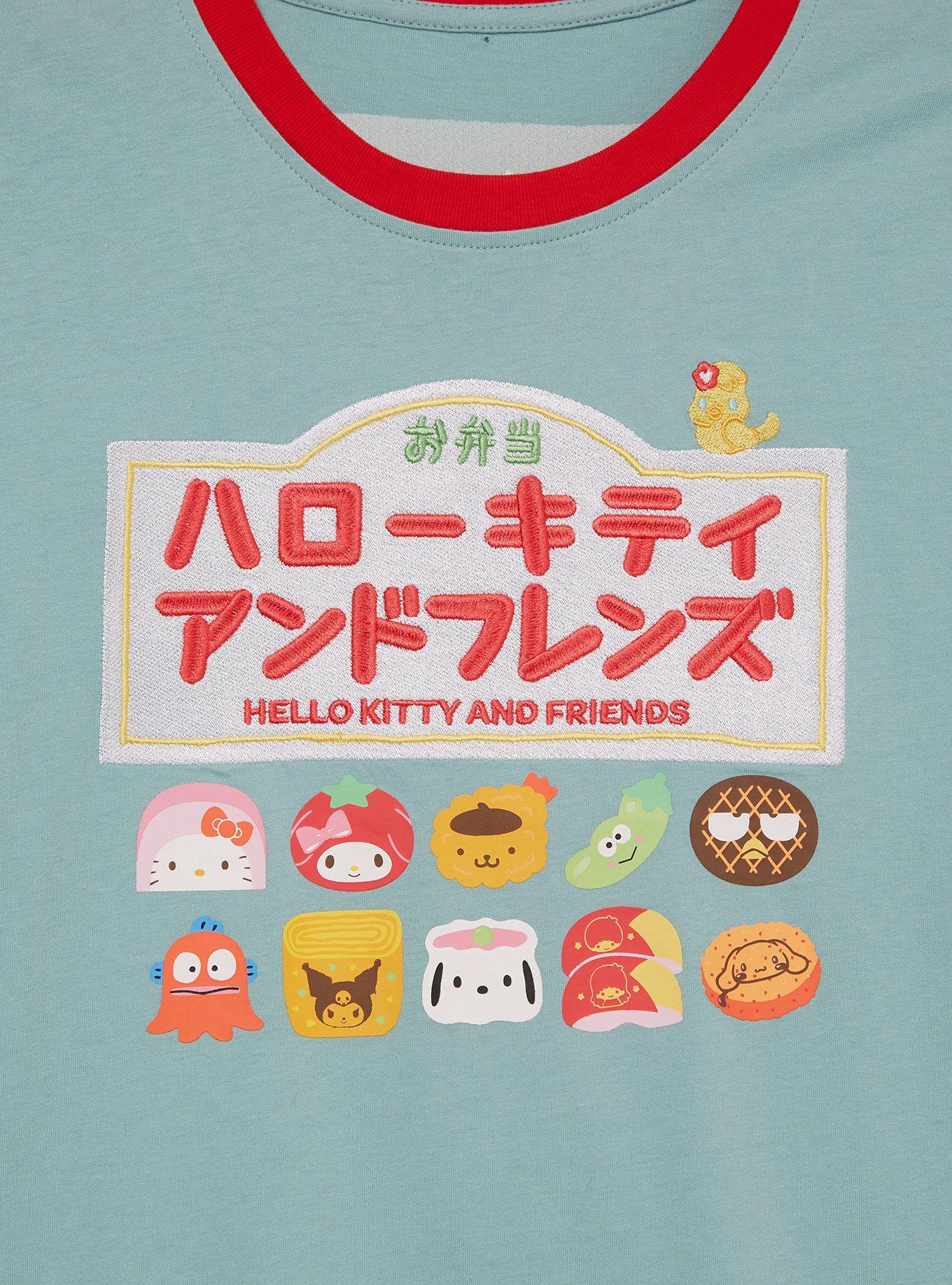 Sanrio Hello Kitty and Friends Bento Box T-Shirt — BoxLunch Exclusive, LIGHT BLUE, alternate