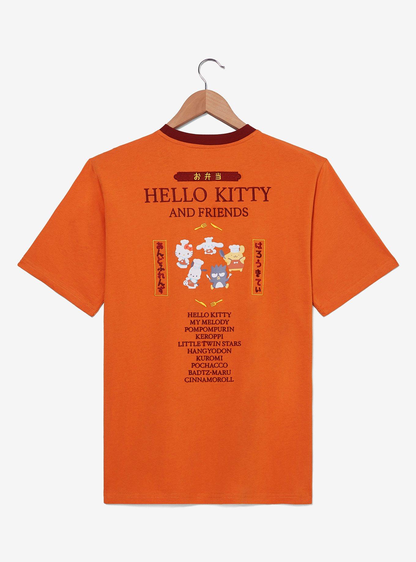 Sanrio Hello Kitty & Friends Bento Box Foods Ringer T-Shirt - BoxLunch Exclusive, , hi-res