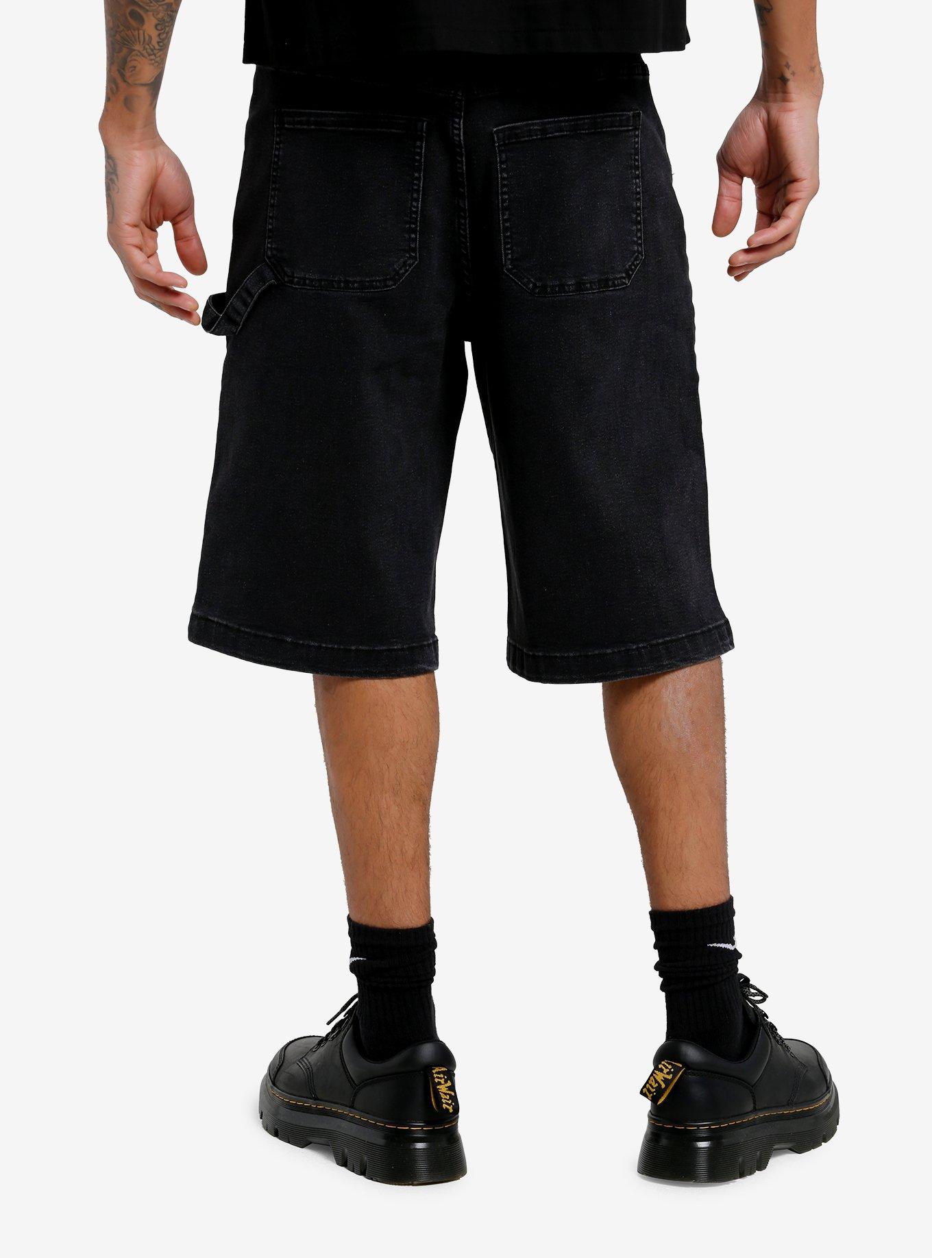 Black Carpenter Denim Jorts