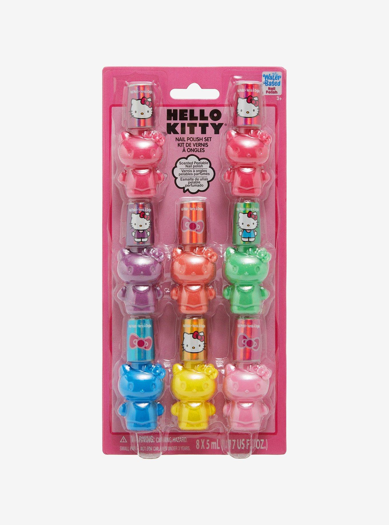 Hello Kitty Peelable Nail Polish Set, , hi-res