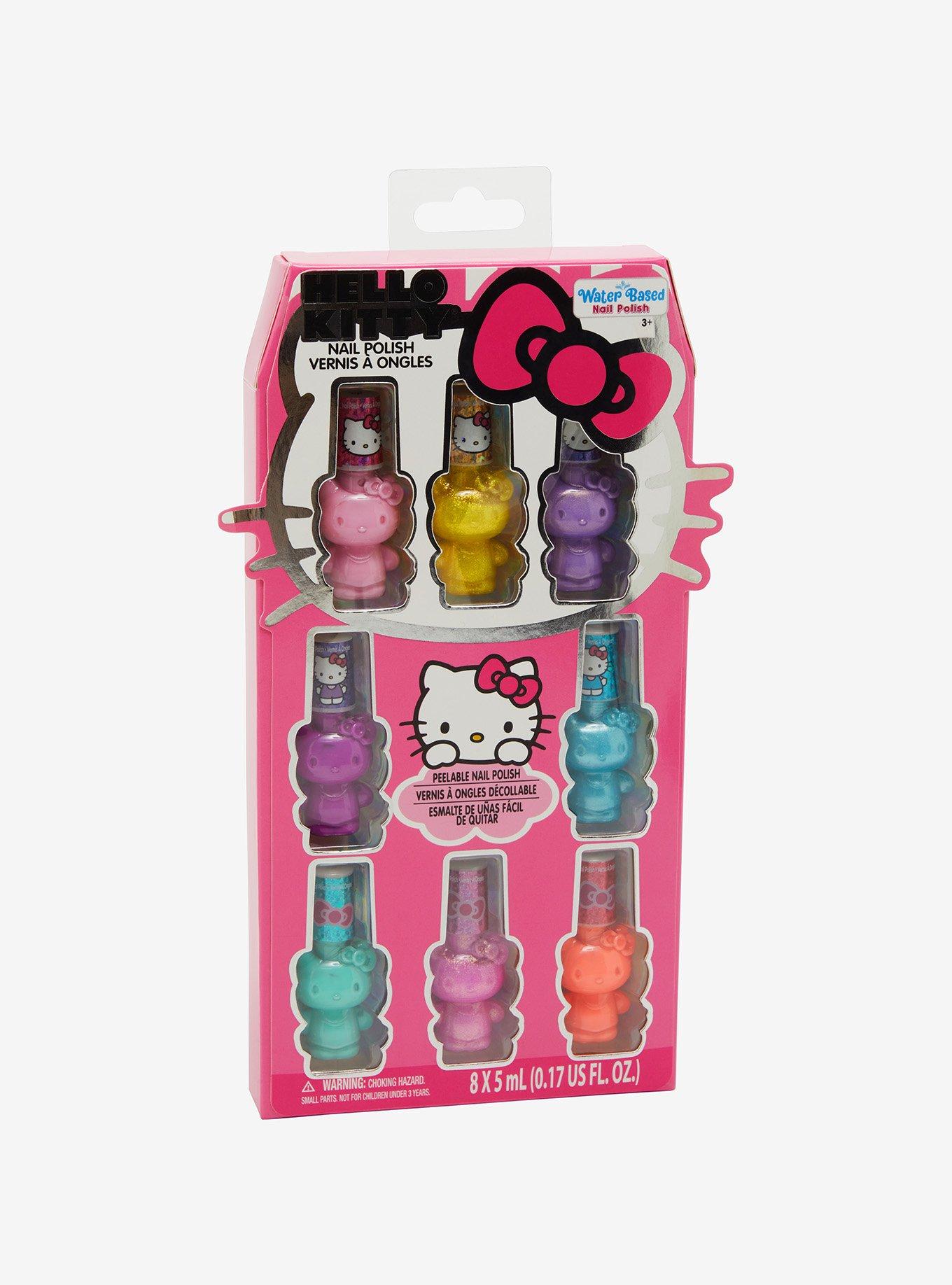 Hello Kitty Peelable Nail Polish Set, , hi-res