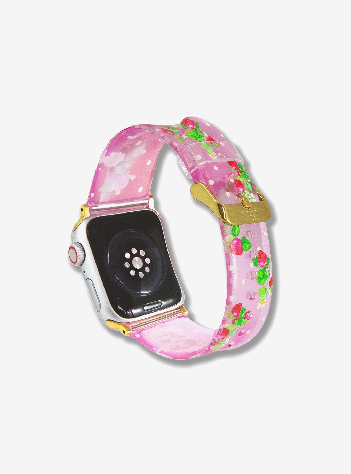 Strawberry Shortcake Vintage x Sonix Jelly Watchband, , hi-res