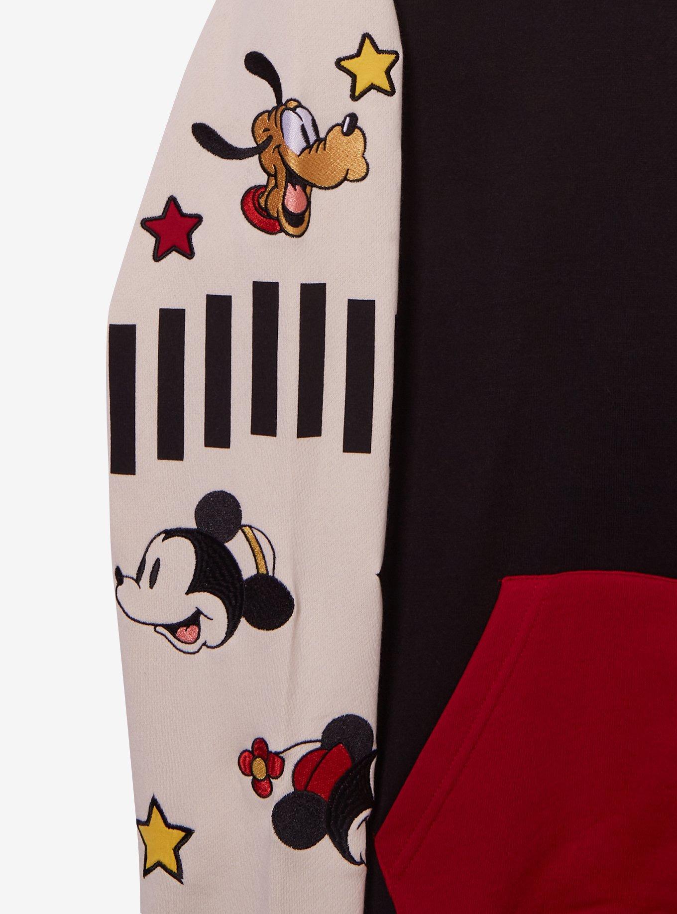 Disney Mickey Mouse & Friends Carnival Icons Zippered Hoodie - BoxLunch Exclusive, MULTI, alternate