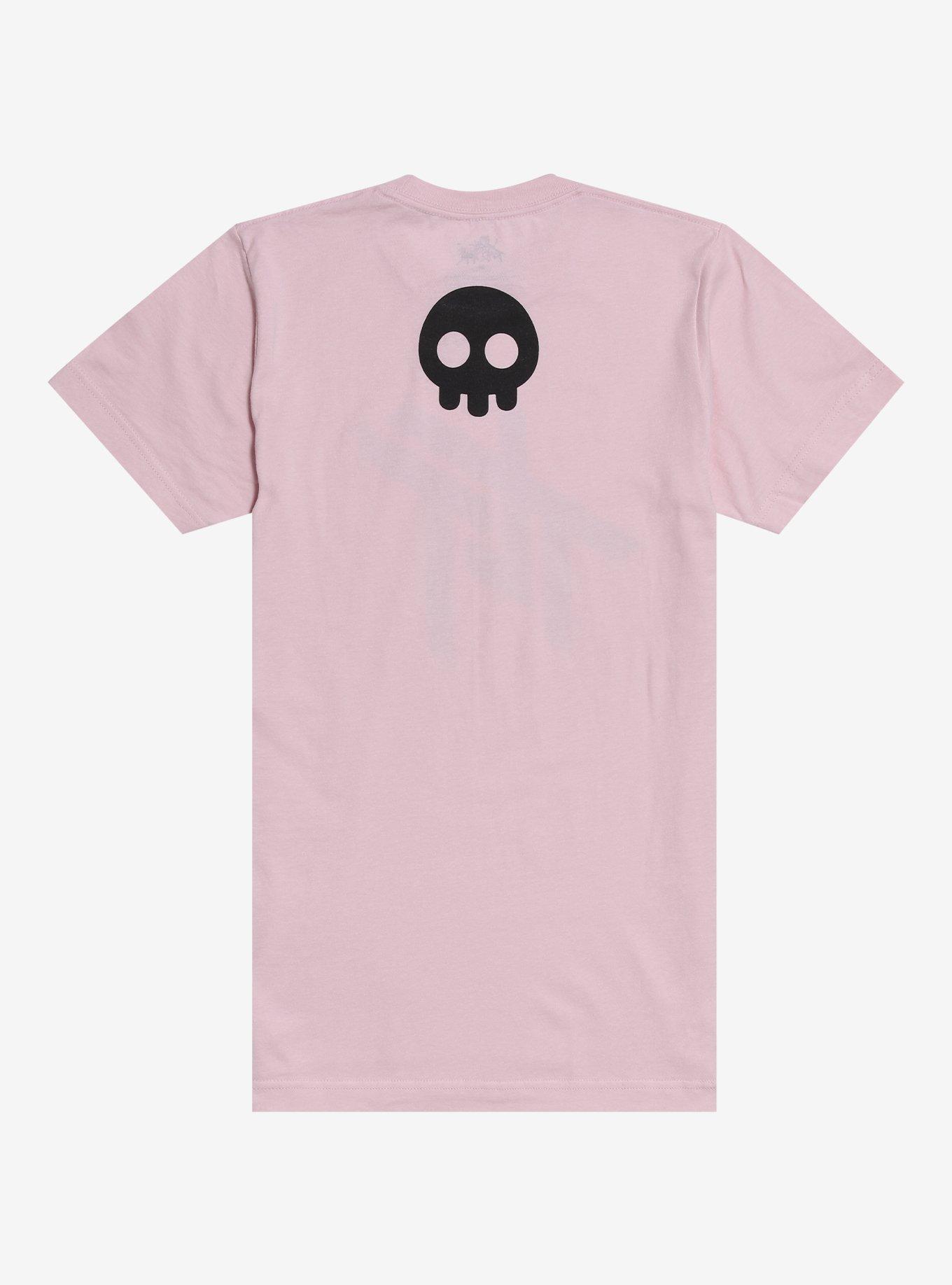 The Living Tombstone Pastel Pink Two-Sided T-Shirt, , hi-res