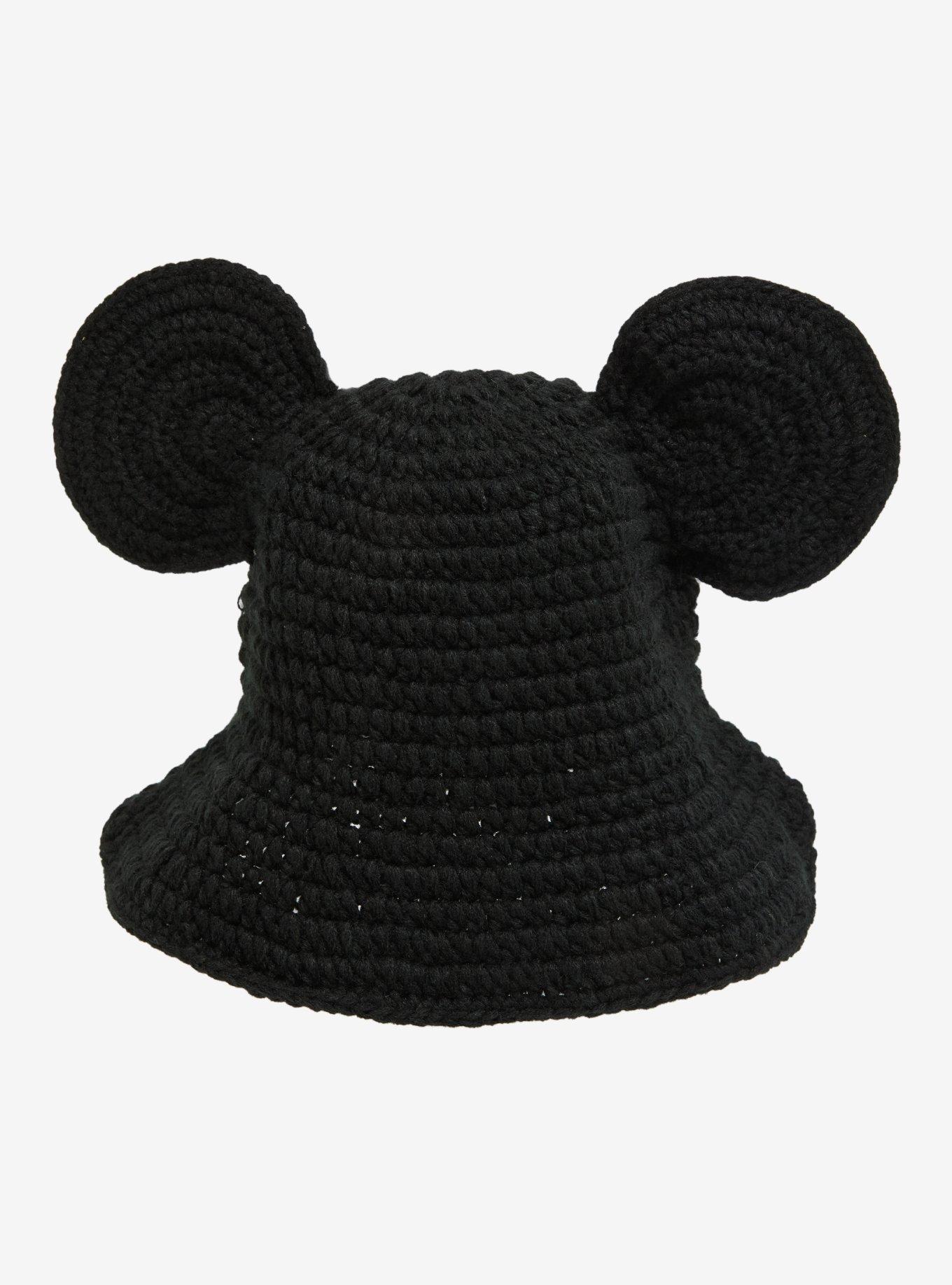 Disney Mickey Mouse Figural Knit Bucket Hat — BoxLunch Exclusive, , alternate