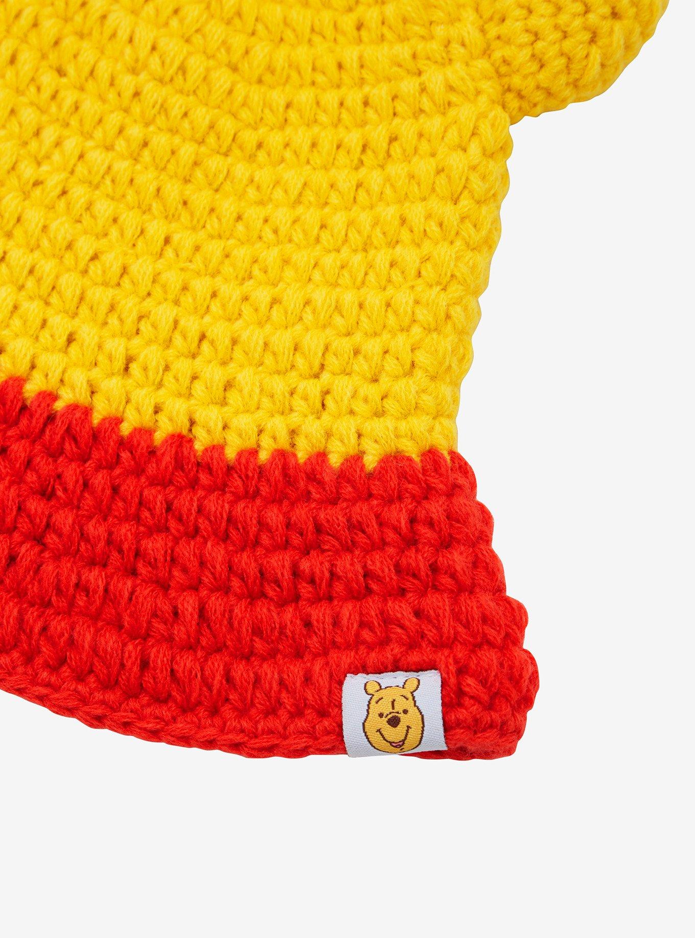 Disney Winnie the Pooh Figural Knit Bucket Hat — BoxLunch Exclusive, , alternate
