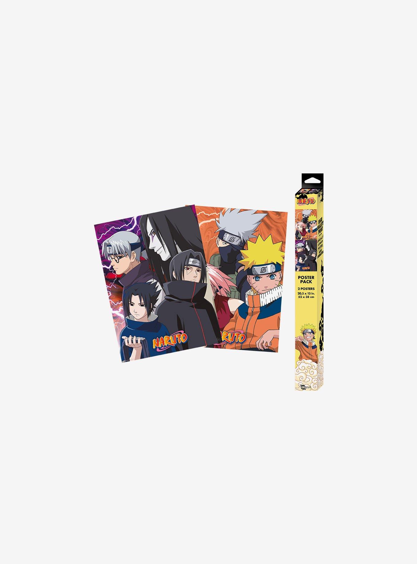 Naruto Shippuden Mousepad Poster & Notebook Bundle, , alternate