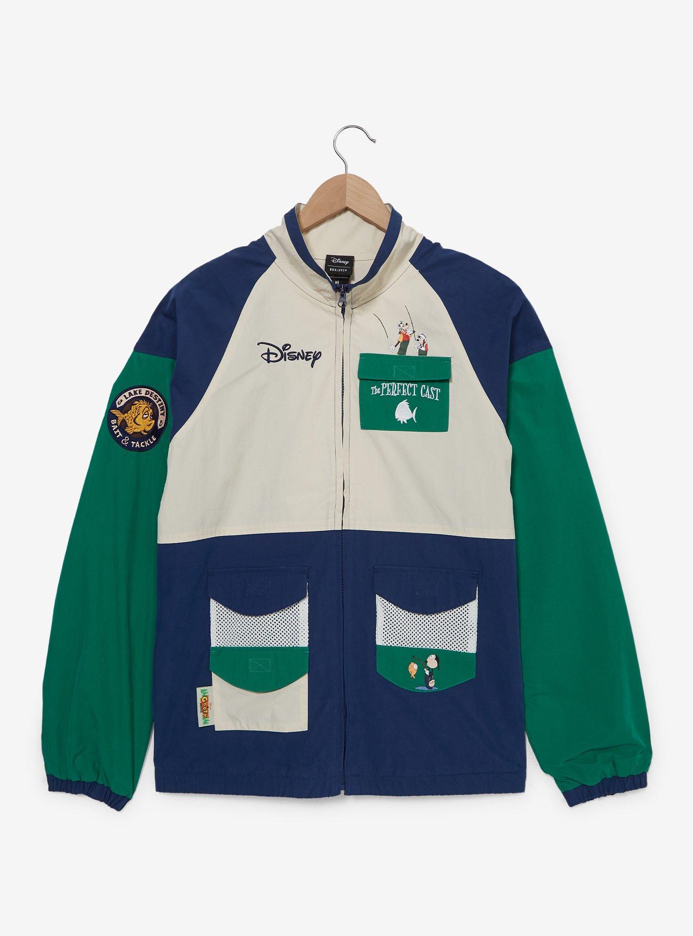 Disney A Goofy Movie Color Block Fishing Windbreaker - BoxLunch Exclusive, NAVY, alternate