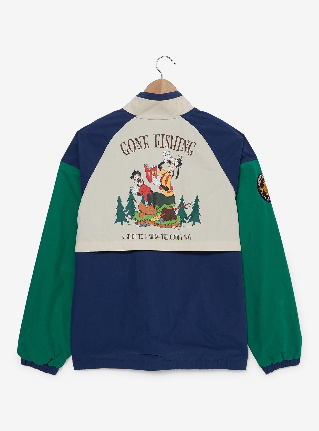 Disney A Goofy Movie Color Block Fishing Windbreaker - BoxLunch Exclusive, NAVY, alternate