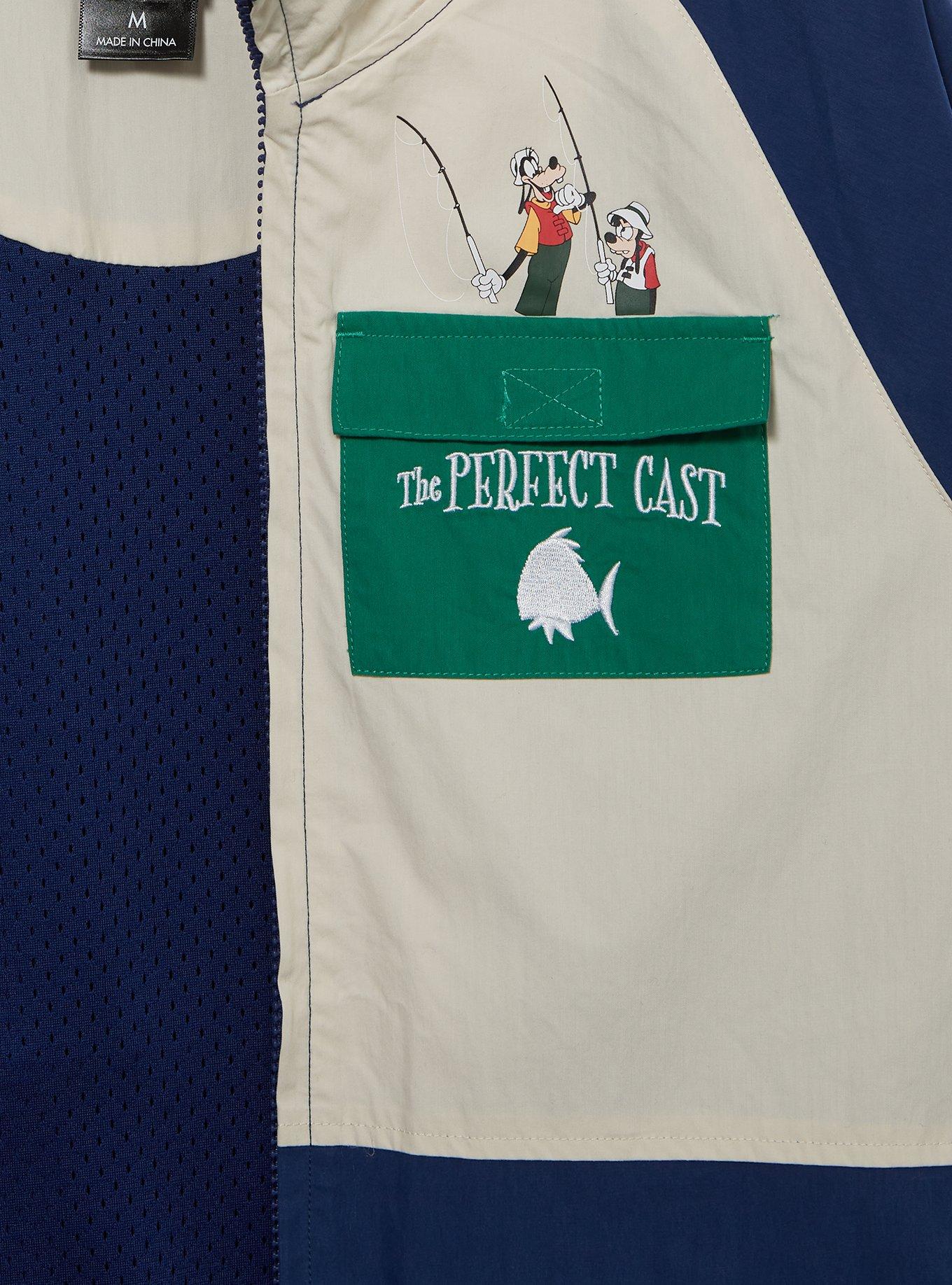 Disney A Goofy Movie Color Block Fishing Windbreaker - BoxLunch Exclusive, NAVY, alternate