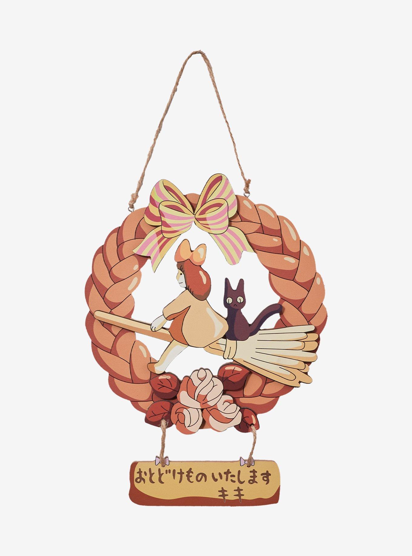 Studio Ghibli® Kiki's Delivery Service Kiki & Jiji Bread Wall Art, , hi-res