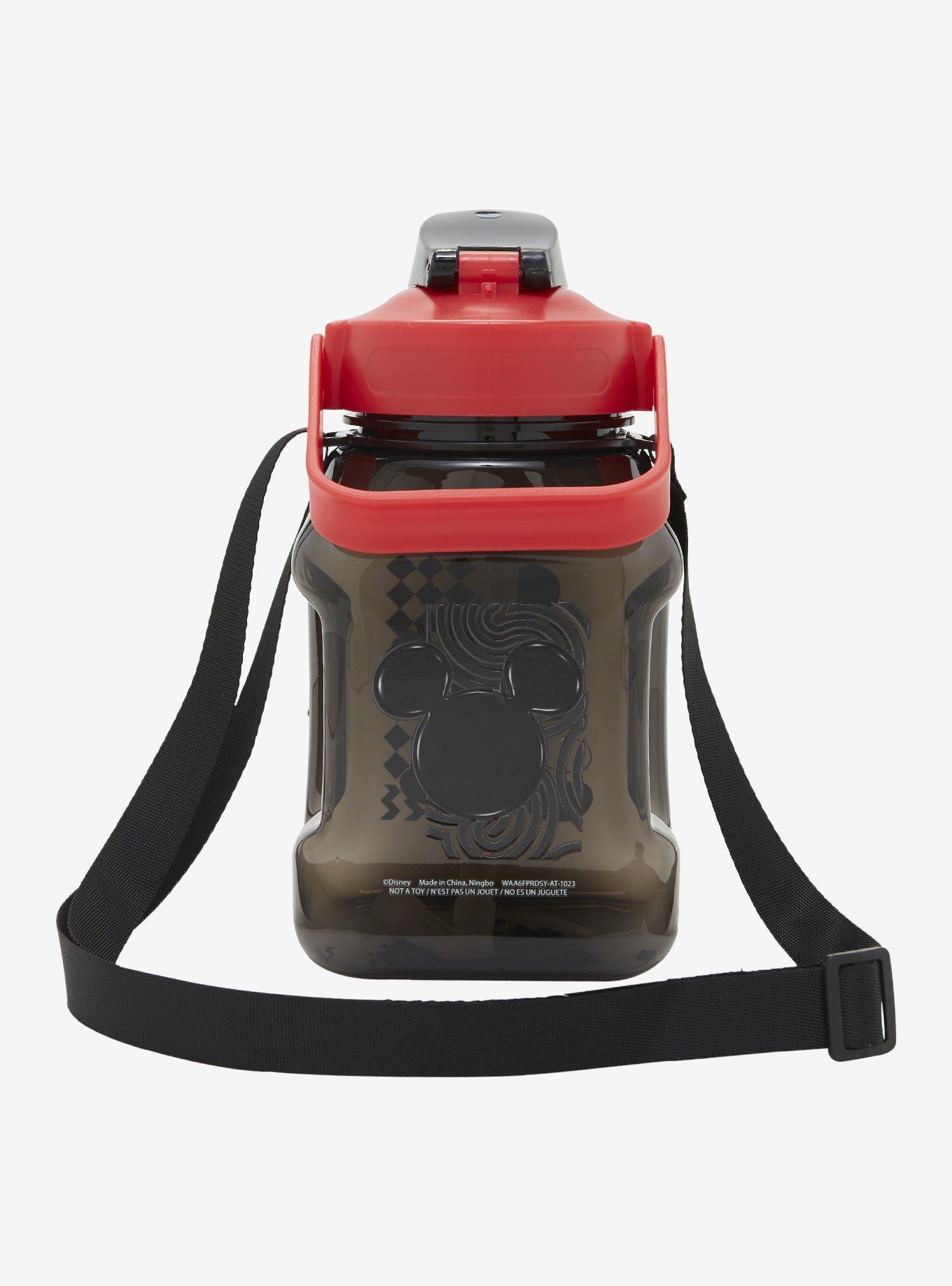 Disney Mickey Mouse Water Bottle with Strap, , hi-res