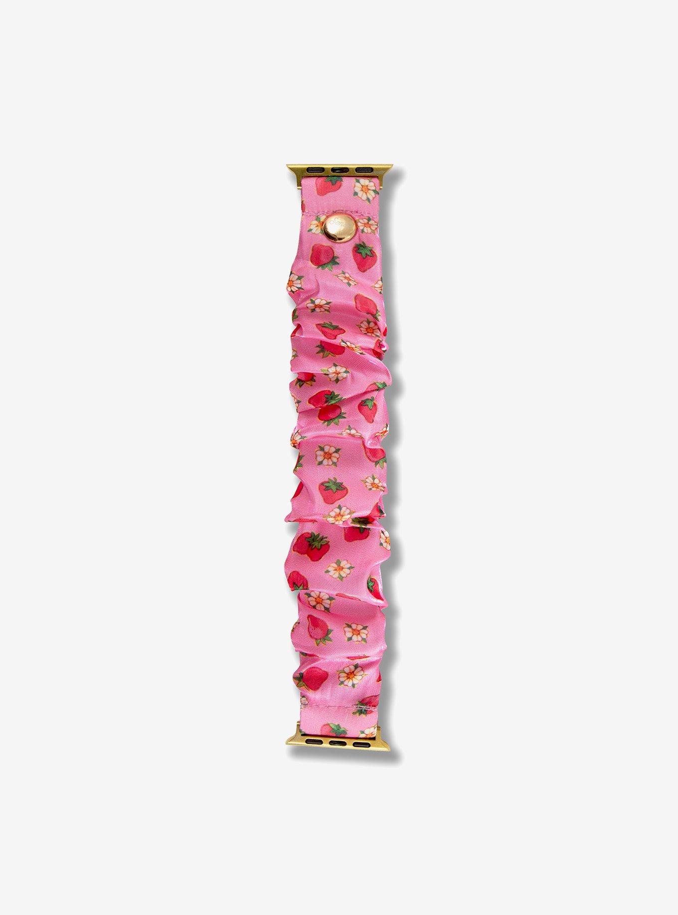 Strawberry Shortcake Vintage x Sonix Scrunchie Watchband, , alternate