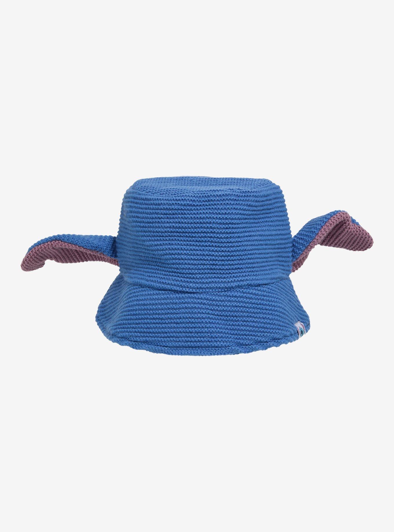 Disney Lilo & Stitch Figural Stitch Knit Bucket Hat — BoxLunch Exclusive, , hi-res