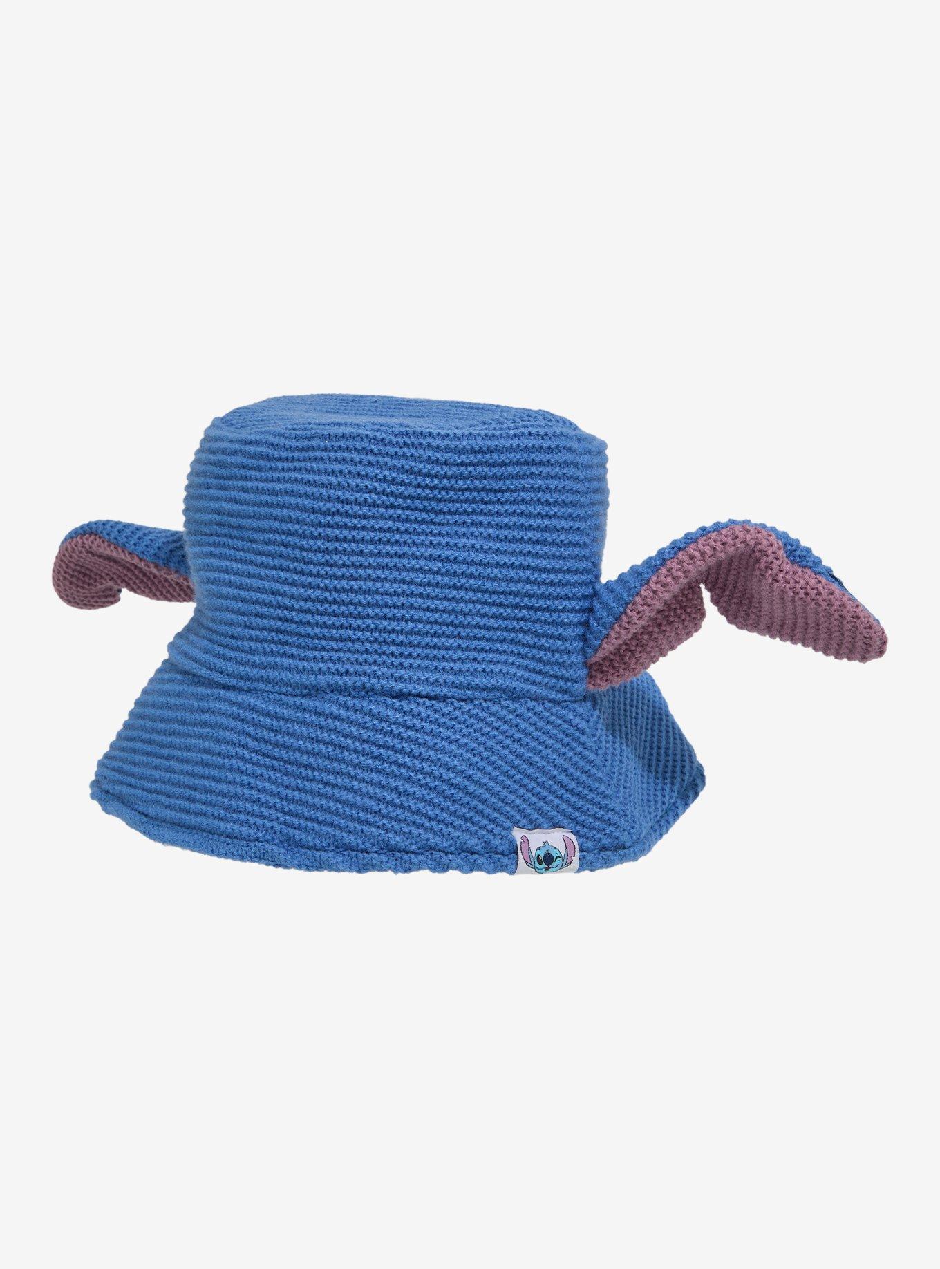 Disney Lilo & Stitch Figural Stitch Knit Bucket Hat &mdash; BoxLunch Exclusive, , alternate