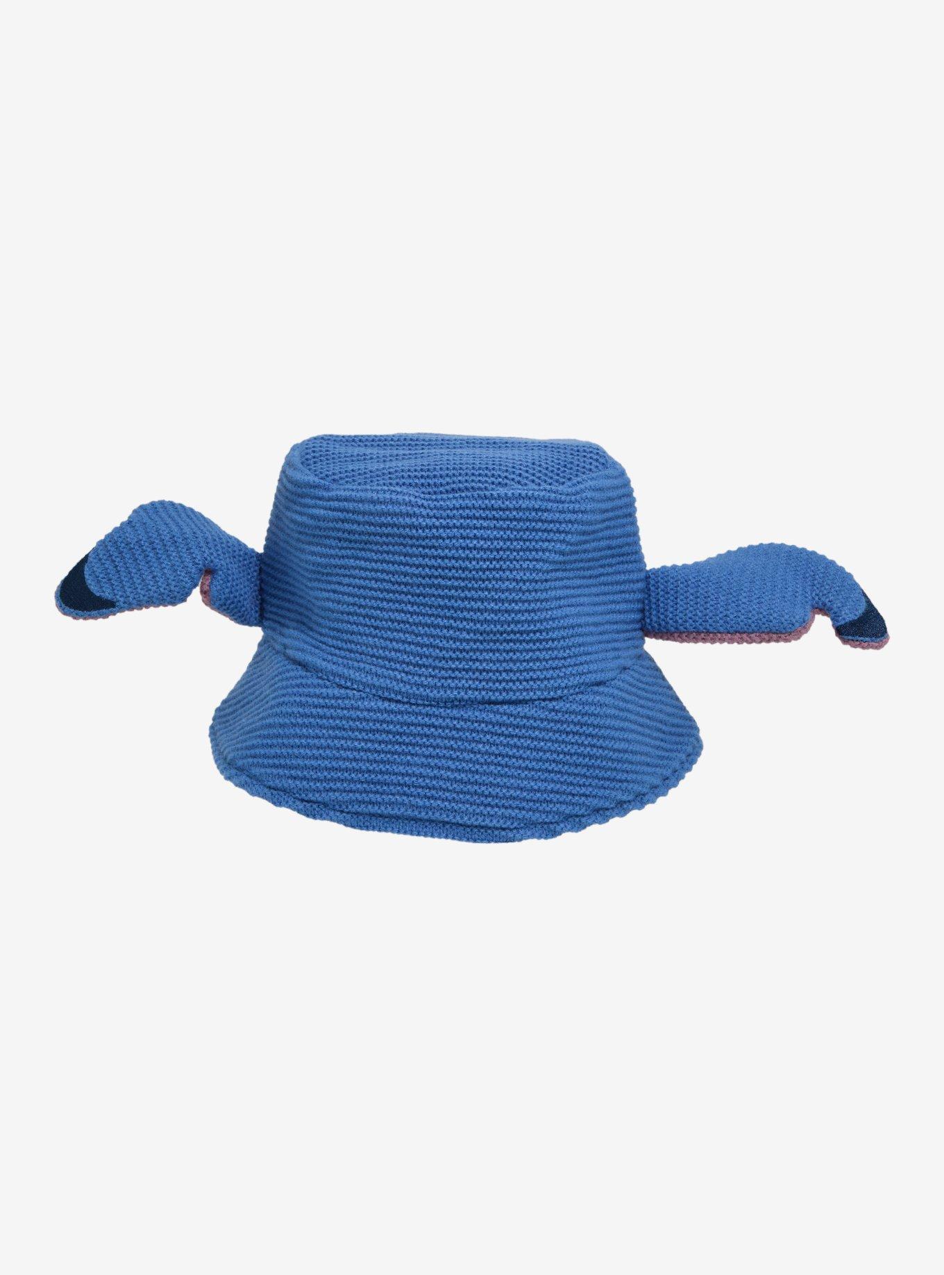 Disney Lilo & Stitch Figural Stitch Knit Bucket Hat &mdash; BoxLunch Exclusive, , alternate