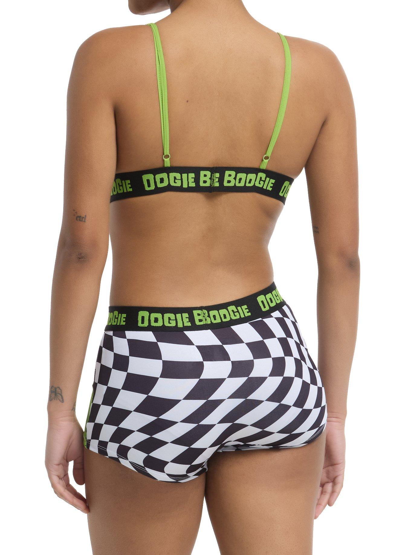 The Nightmare Before Christmas Oogie Boogie Split Bra & Boyshort Panty Set, MULTI, alternate