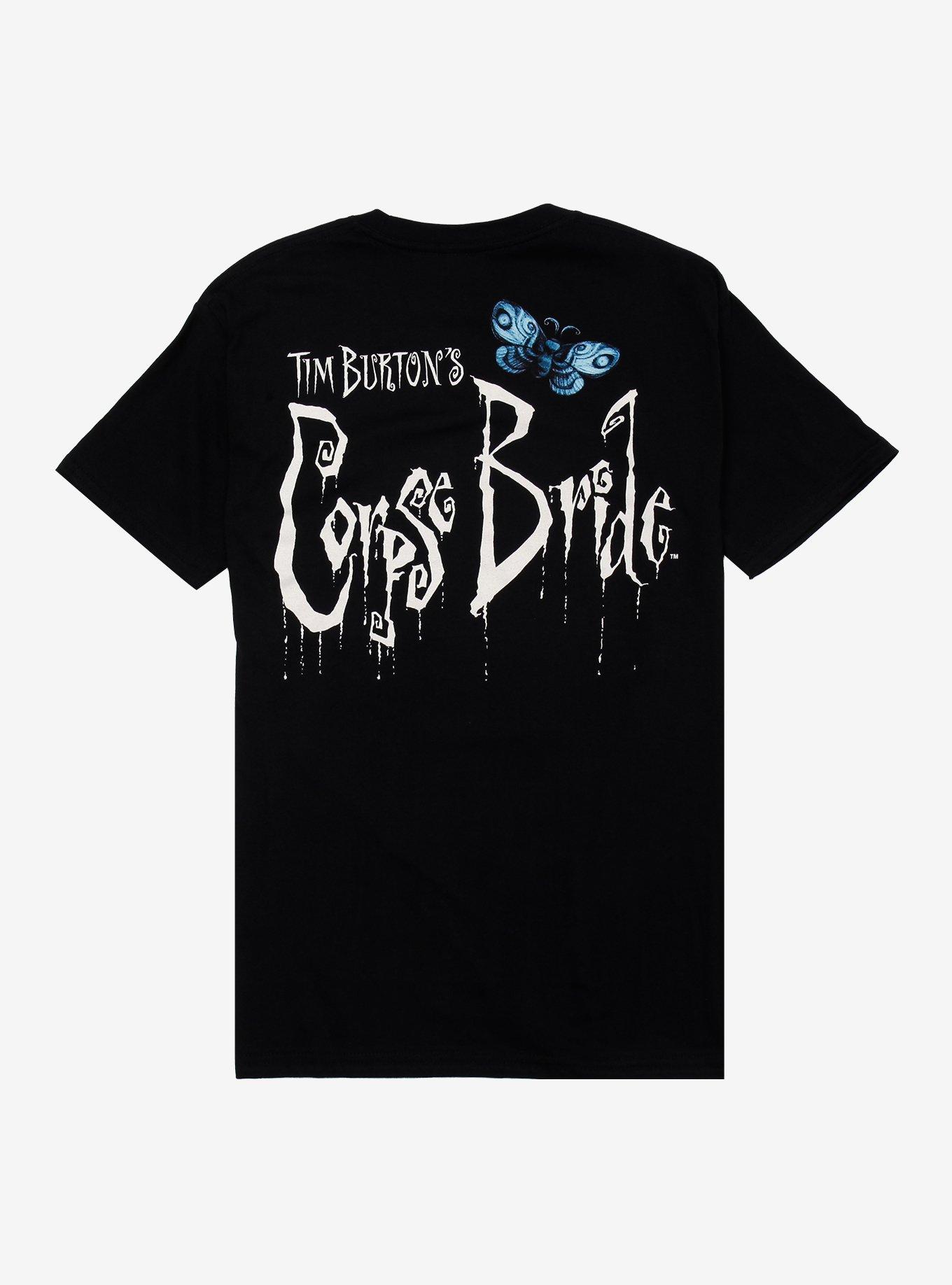 Corpse Bride Land Of The Dead Boyfriend Fit Girls T-Shirt, , hi-res