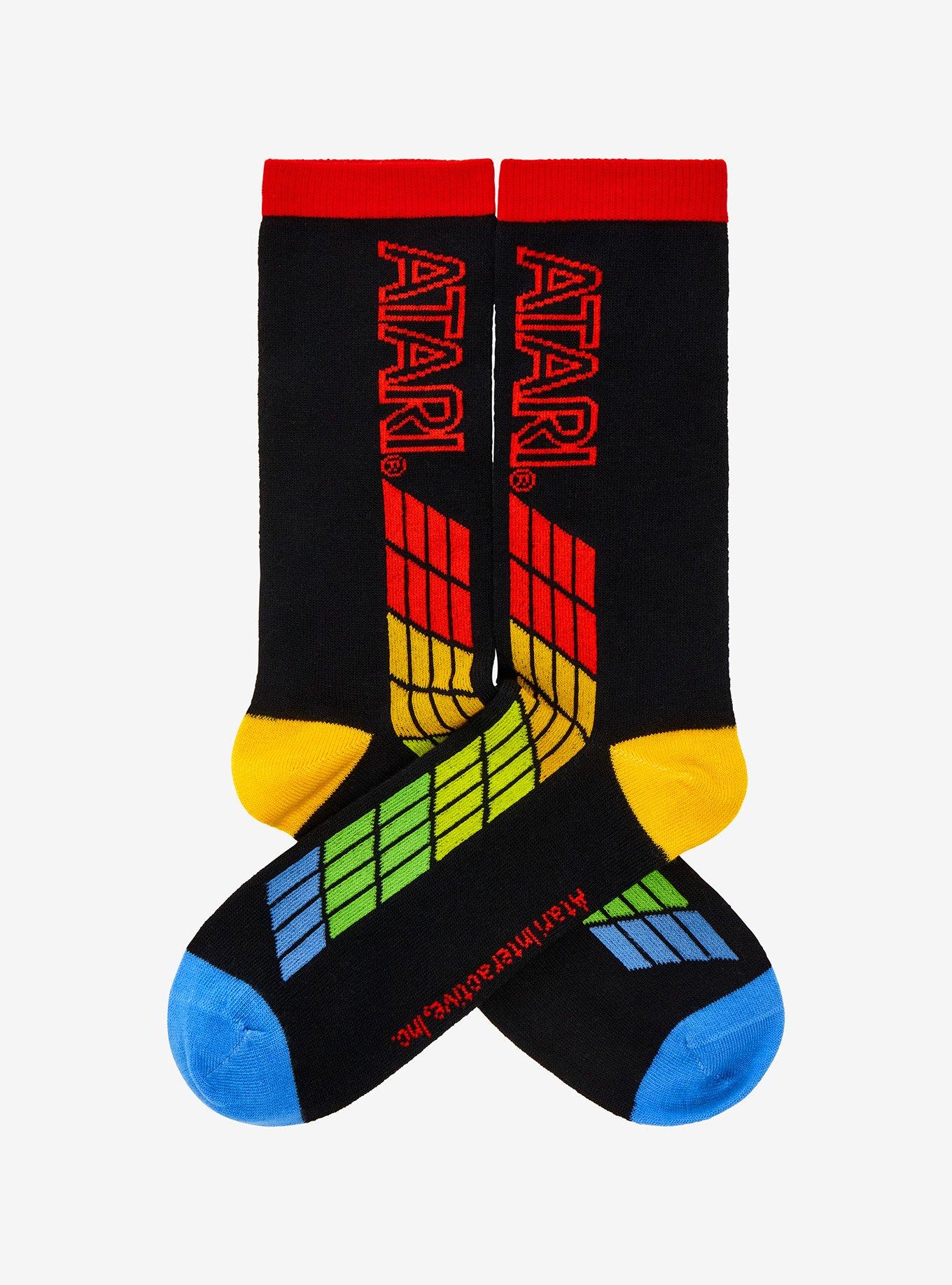 Atari Logo Crew Socks, , hi-res