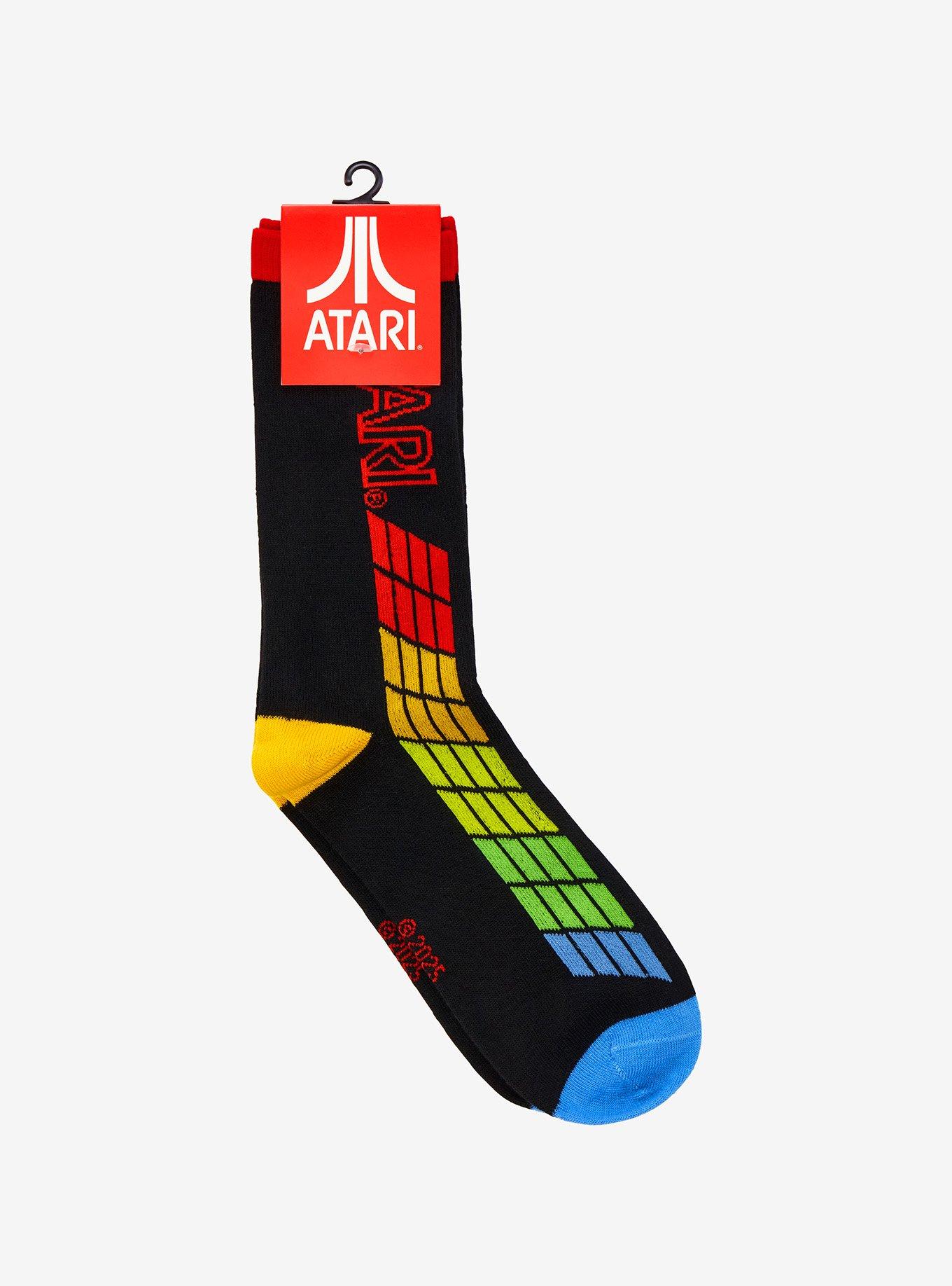 Atari Logo Crew Socks, , alternate