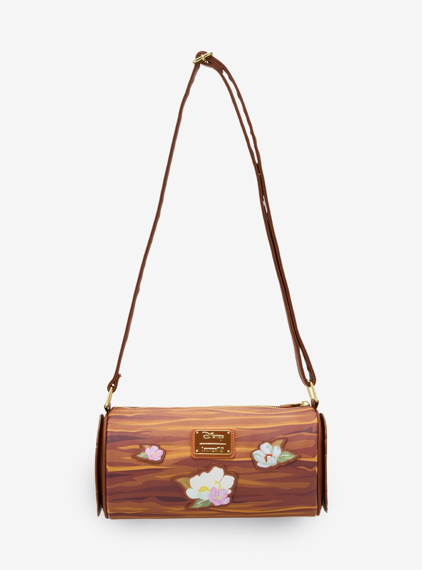 Loungefly Disney The Fox And The Hound Floral Log Crossbody Bag, , alternate