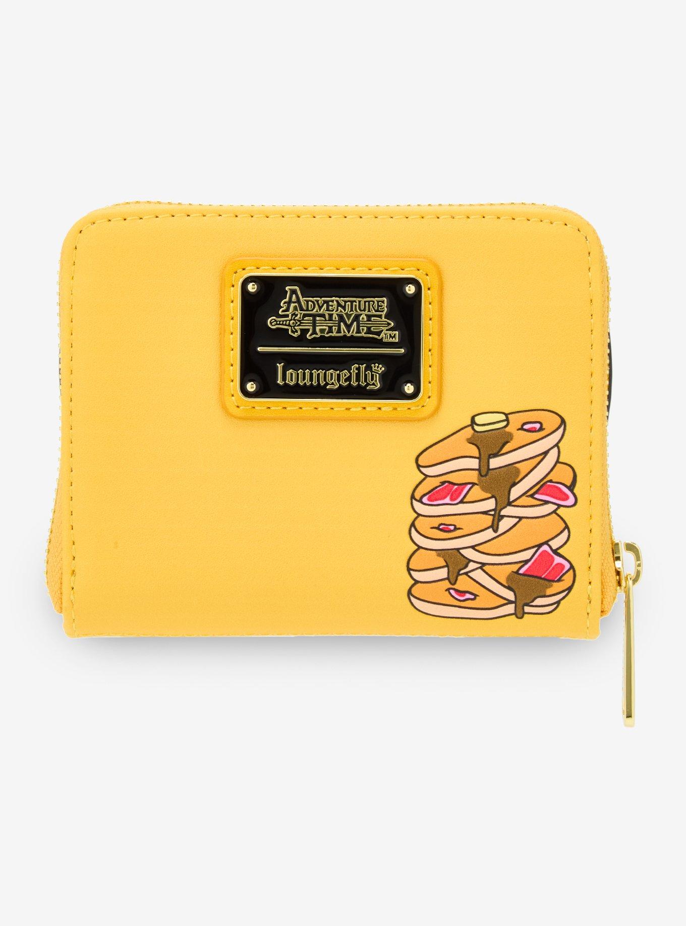 Loungefly Adventure Time Jake Bacon Pancakes Mini Zipper Wallet, , alternate
