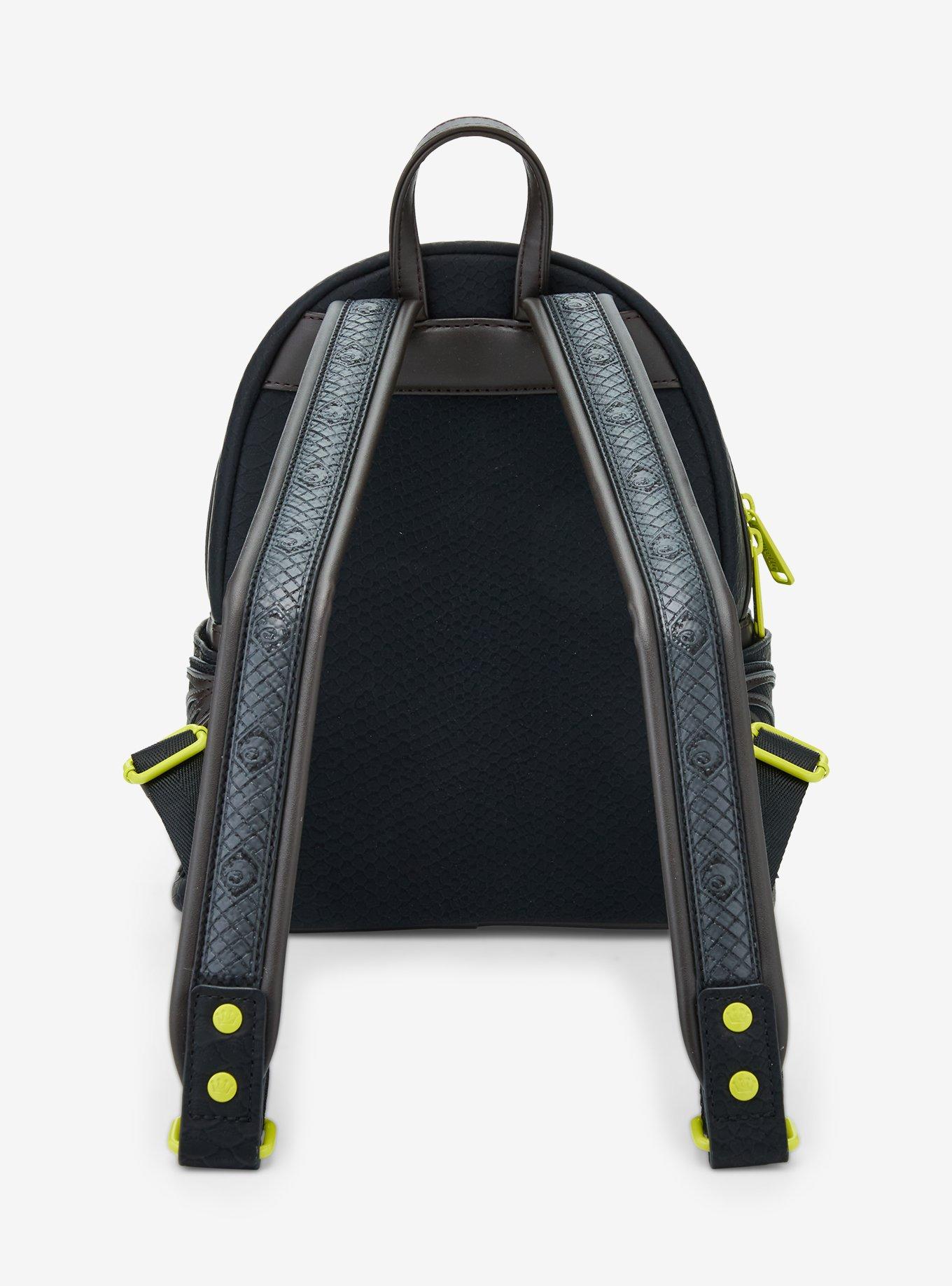 Loungefly How To Train Your Dragon Toothless Textured Mini Backpack, , alternate