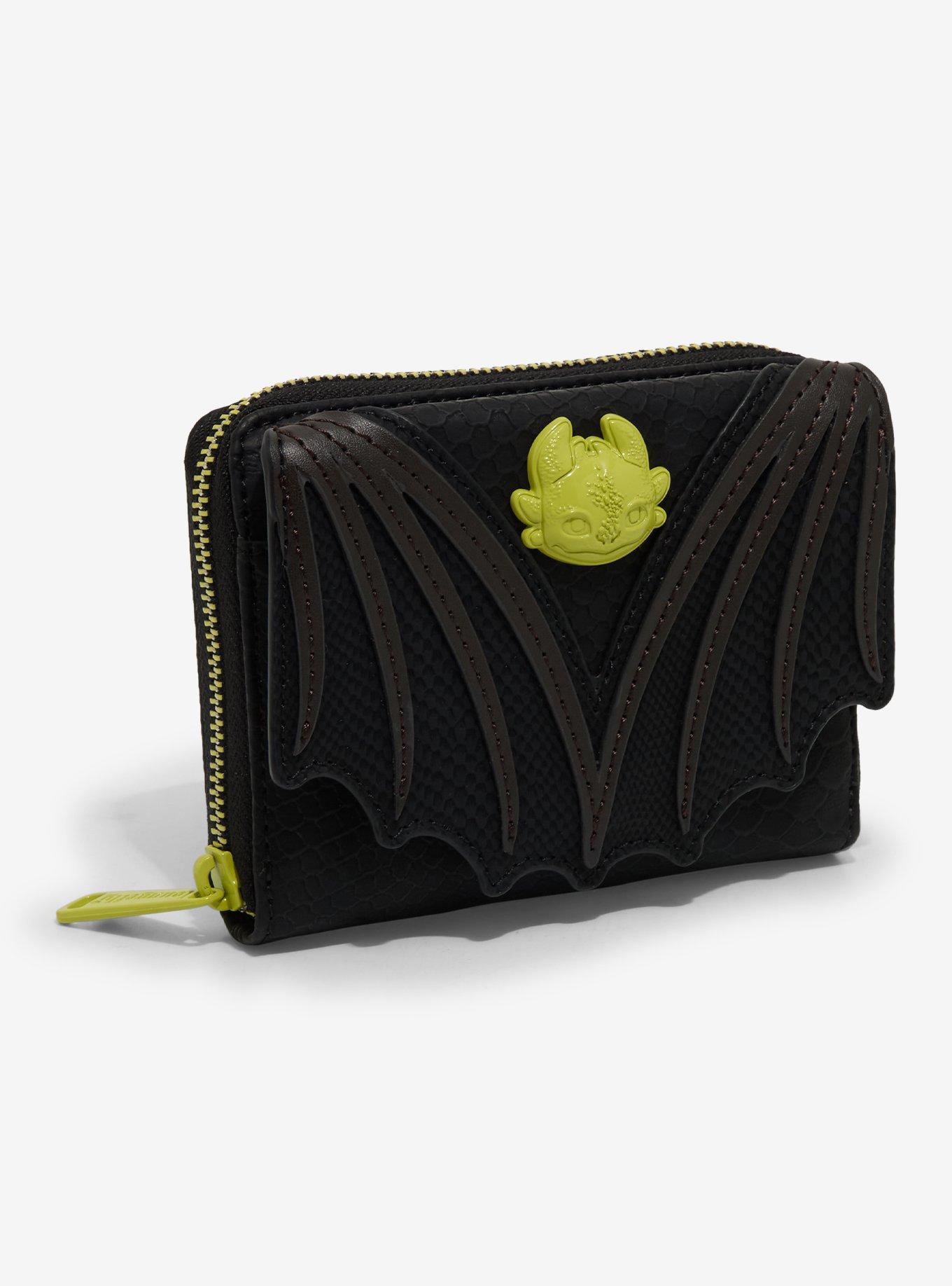 Loungefly How To Train Your Dragon Toothless Textured Wallet, , hi-res
