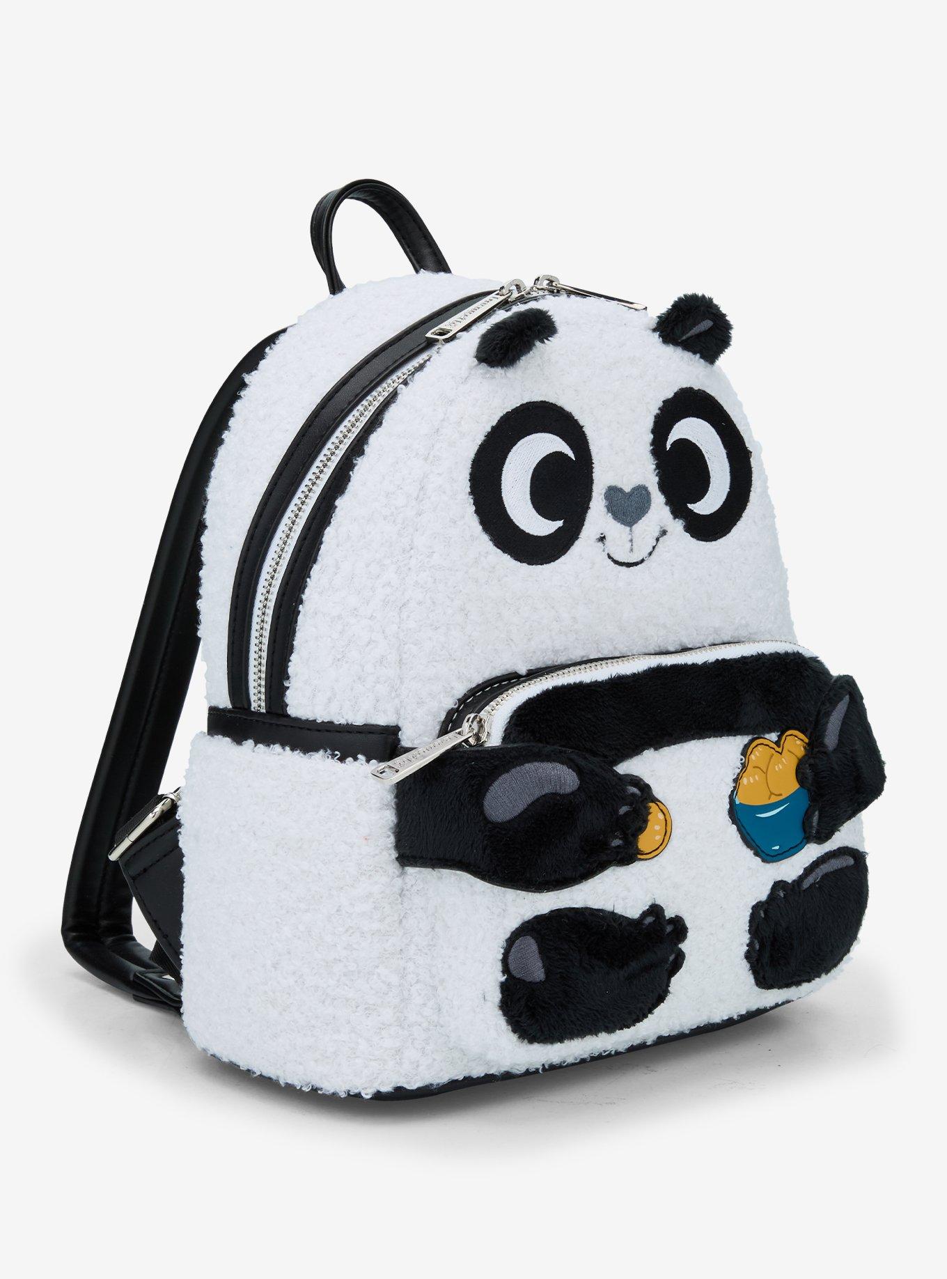Loungefly Kung Fu Panda Po Dumpling Sherpa Mini Backpack, , hi-res