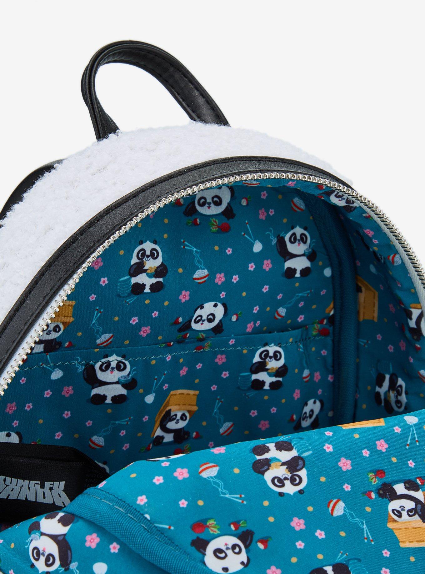 Loungefly Kung Fu Panda Po Dumpling Sherpa Mini Backpack, , alternate