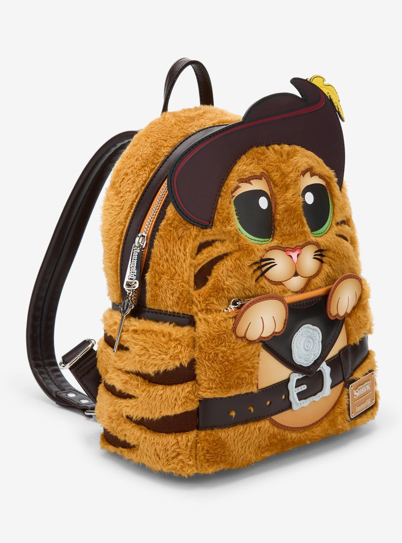 Loungefly Shrek Puss In Boots Mini Backpack, , hi-res