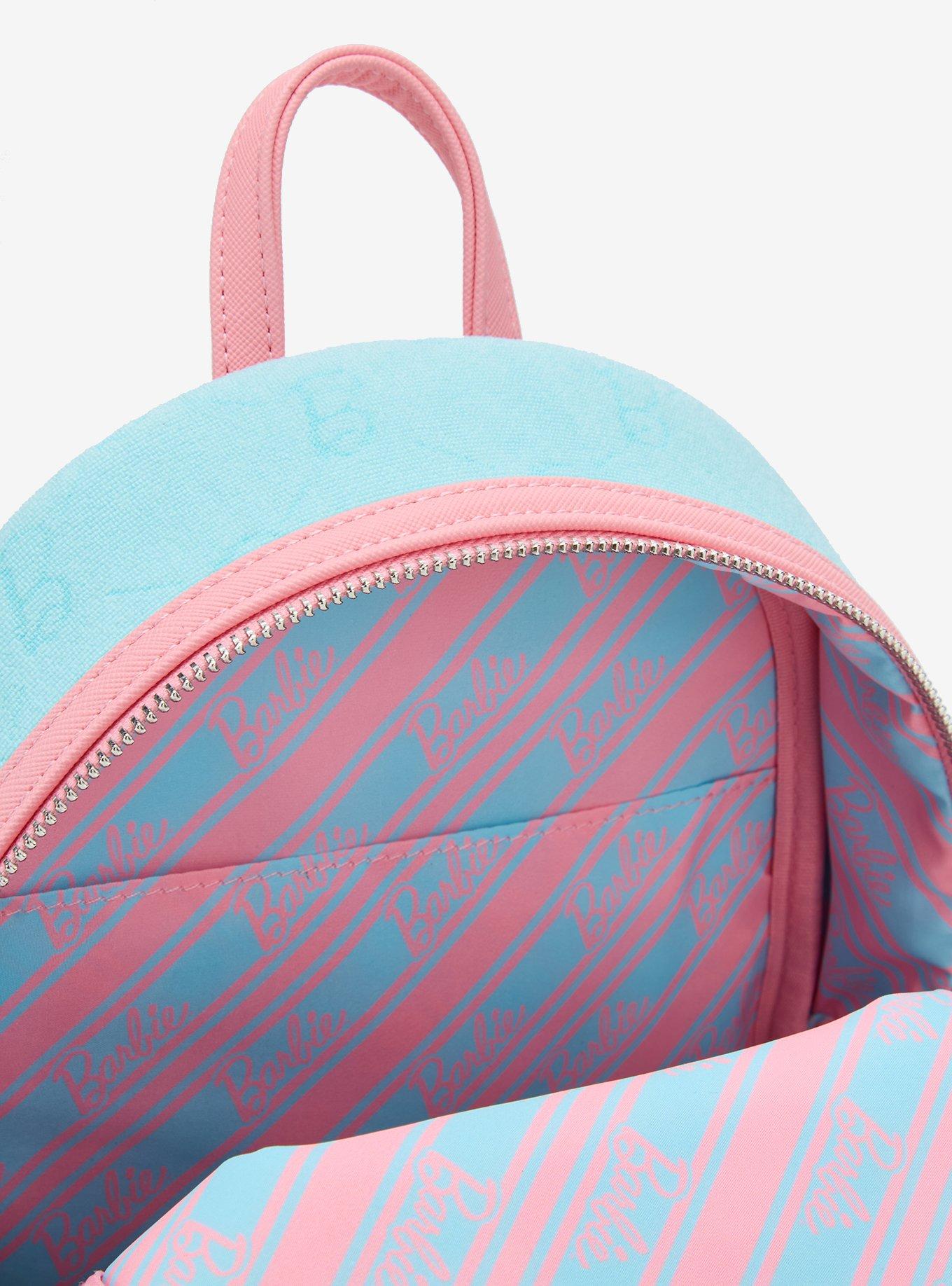 Loungefly Barbie Pink & Blue Mini Backpack, , alternate