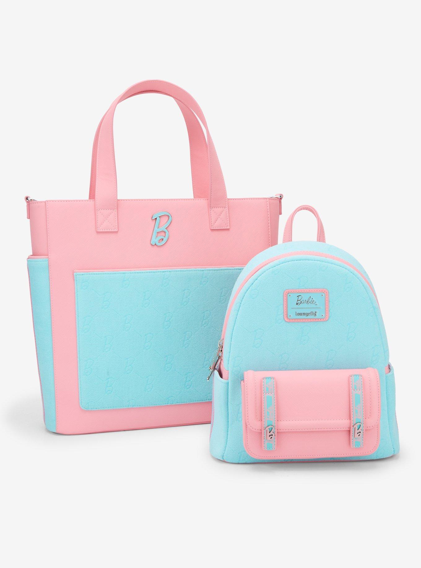 Loungefly Barbie Pink & Blue Mini Backpack, , alternate