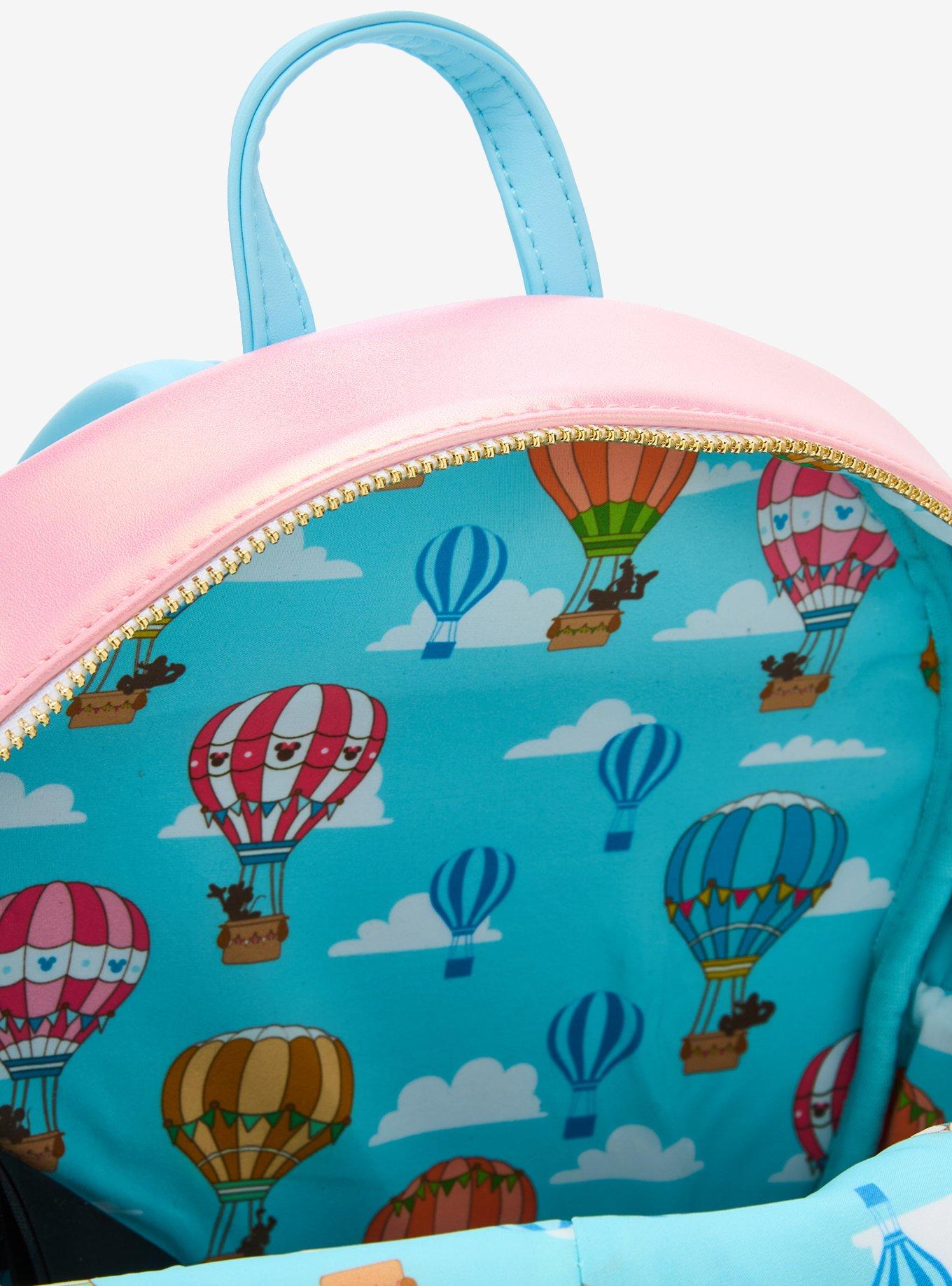 Loungefly Disney Mickey Mouse & Friends Hot Air Balloon Mini Backpack, , alternate