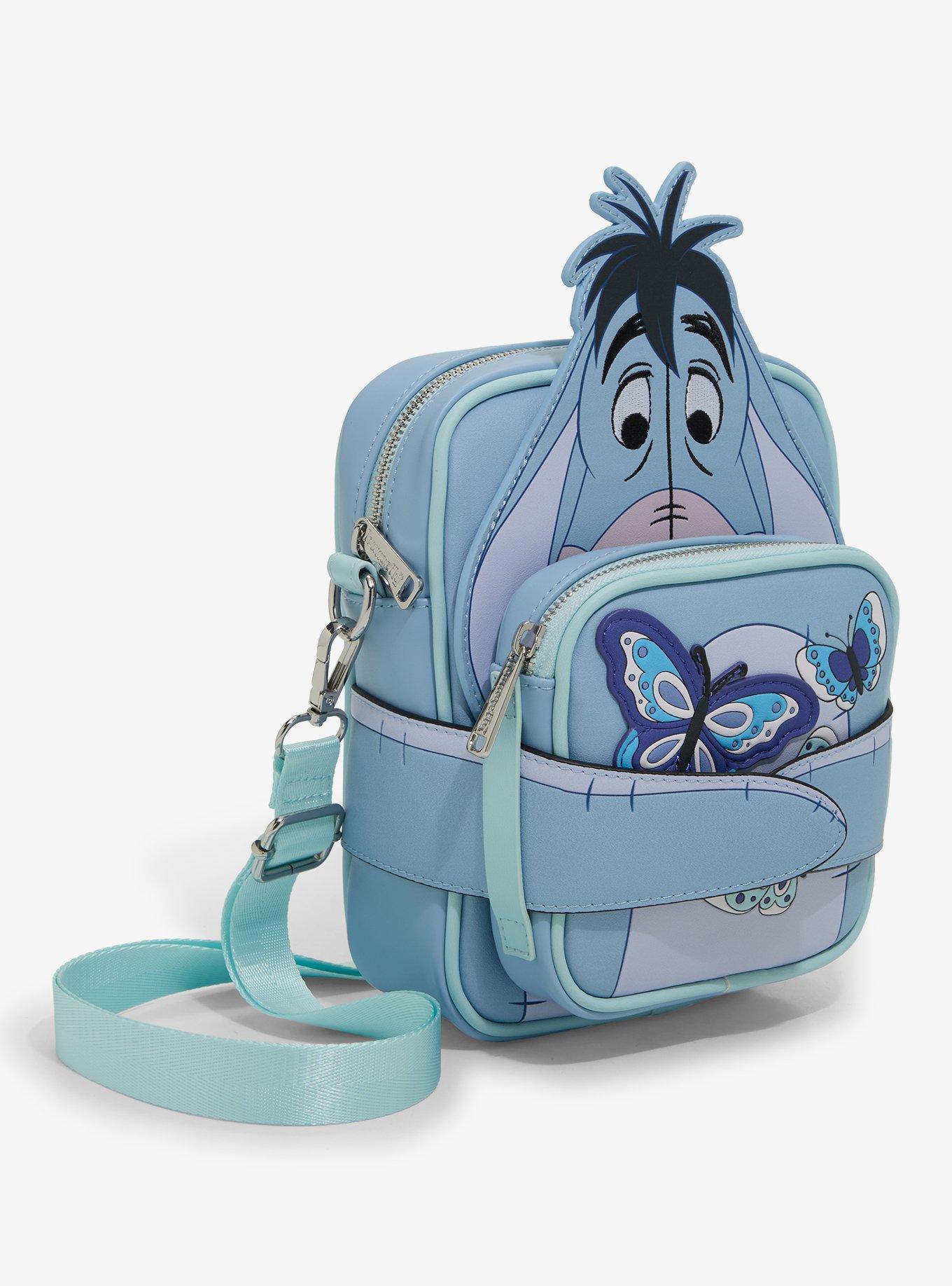 Loungefly Disney Winnie The Pooh Eeyore Butterflies & Flowers Crossbody Bag, , hi-res