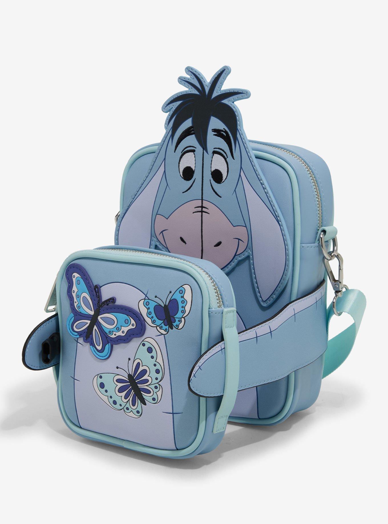 Loungefly Disney Winnie The Pooh Eeyore Butterflies & Flowers Crossbody Bag, , alternate